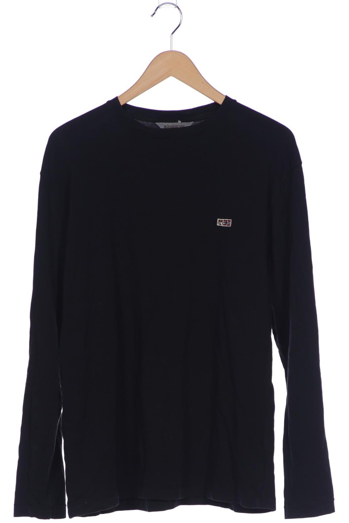 

Napapijri Herren Langarmshirt, schwarz, Gr. 52
