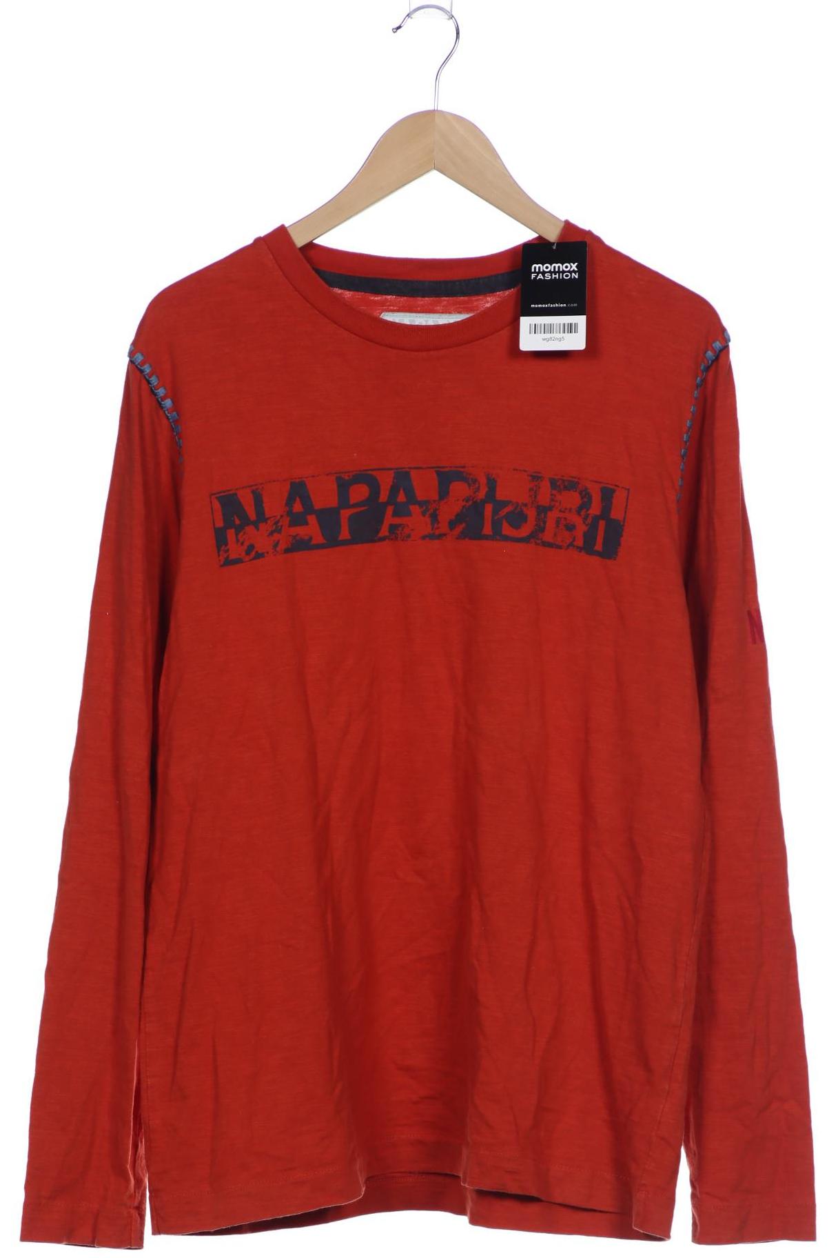 

Napapijri Herren Langarmshirt, rot, Gr. 54