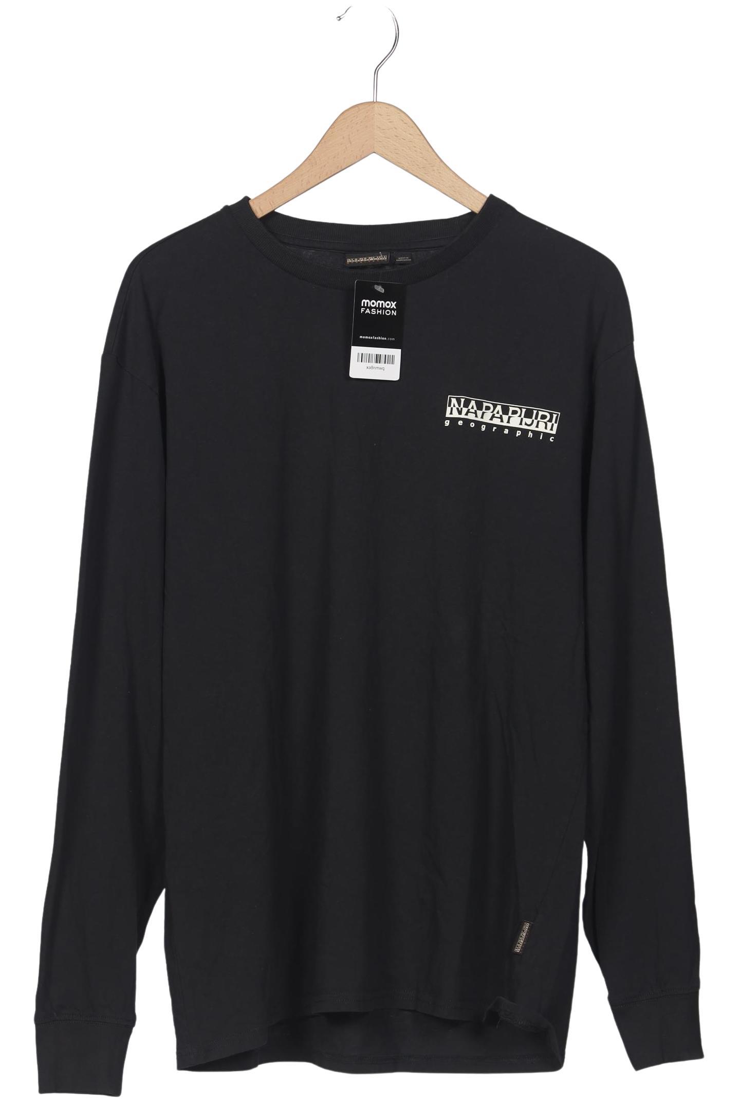 

Napapijri Herren Langarmshirt, schwarz, Gr. 54