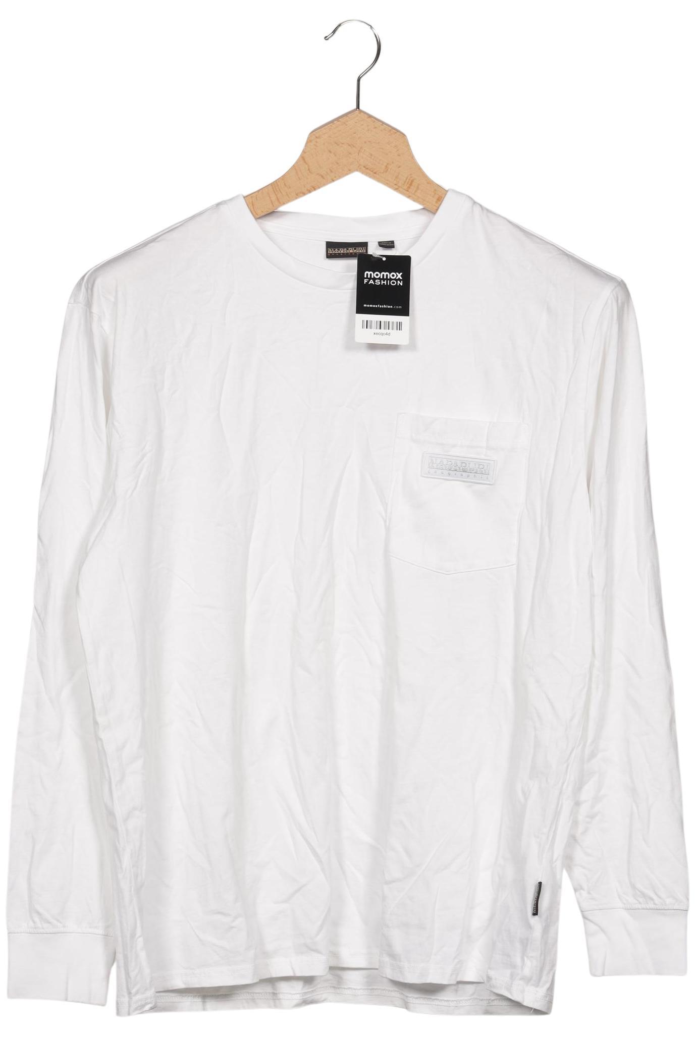 

Napapijri Herren Langarmshirt, weiß, Gr. 54