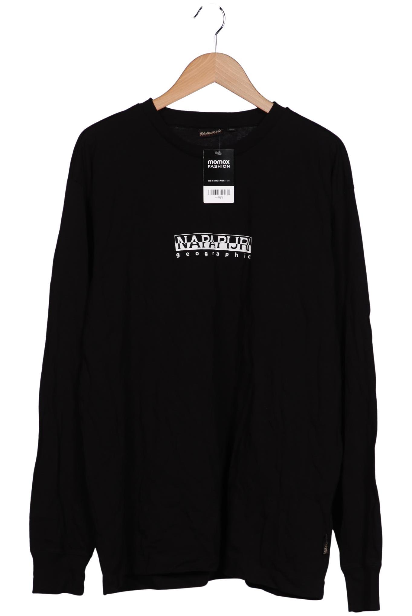 

Napapijri Herren Langarmshirt, schwarz, Gr. 56