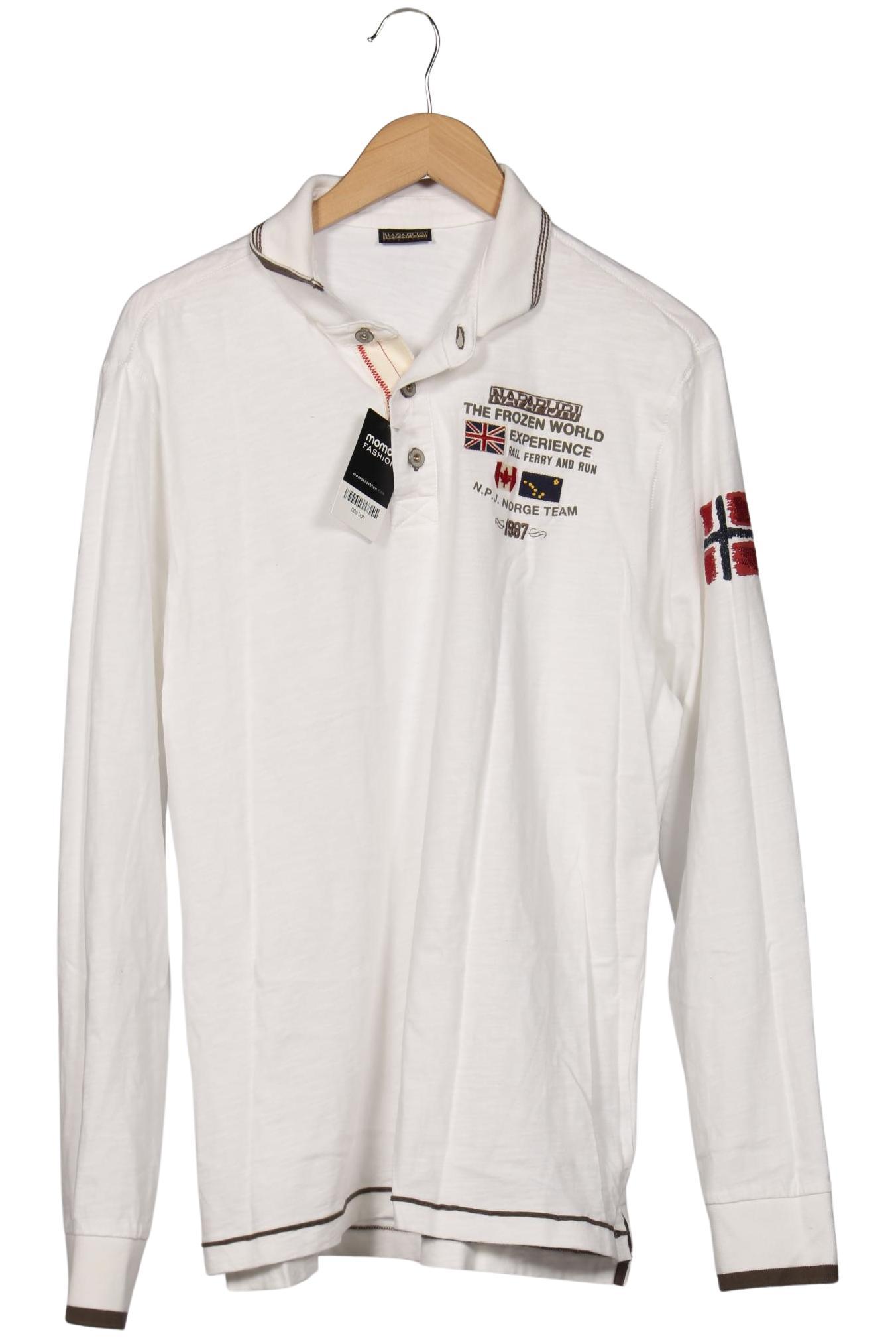 

Napapijri Herren Poloshirt, weiß, Gr. 54