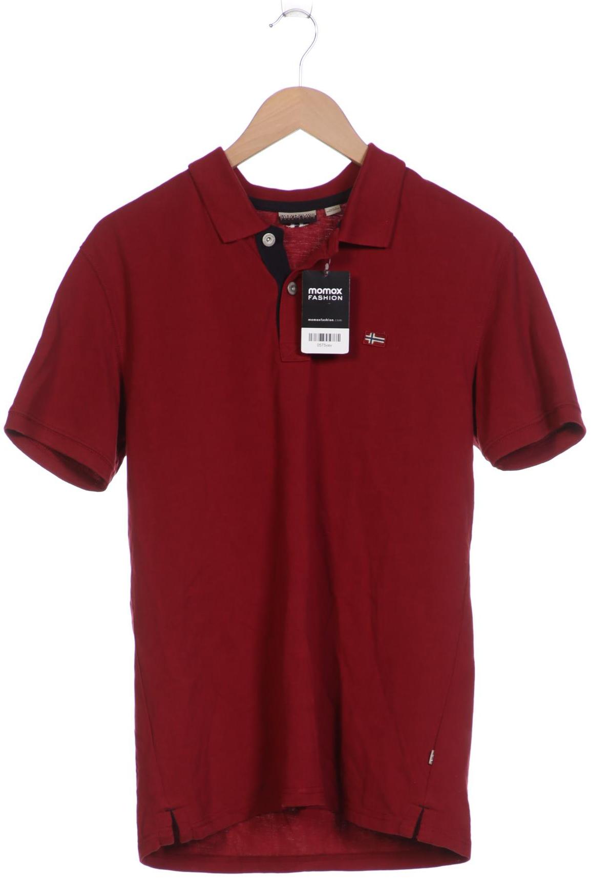 

Napapijri Herren Poloshirt, bordeaux, Gr. 52