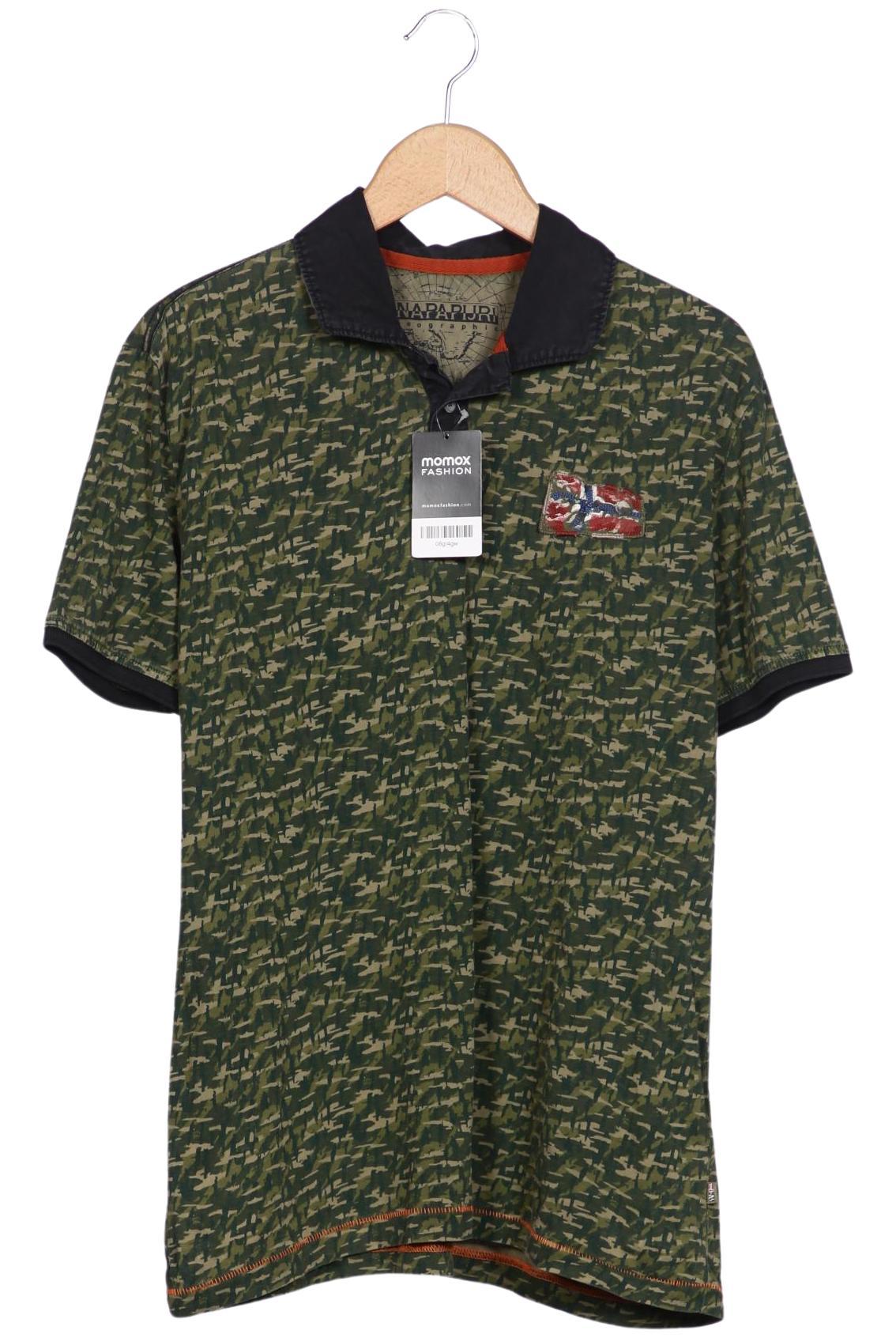 

Napapijri Herren Poloshirt, grün, Gr. 52