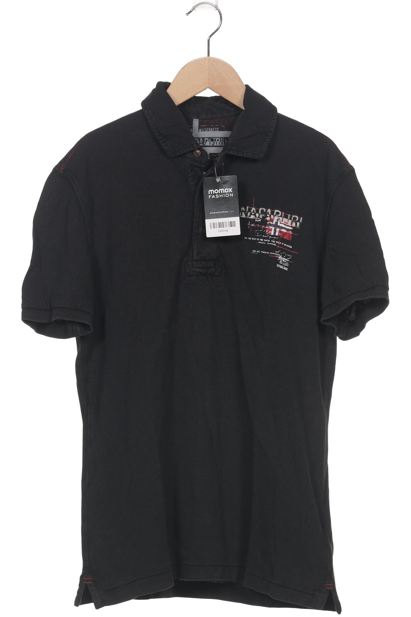 

Napapijri Herren Poloshirt, schwarz, Gr. 48