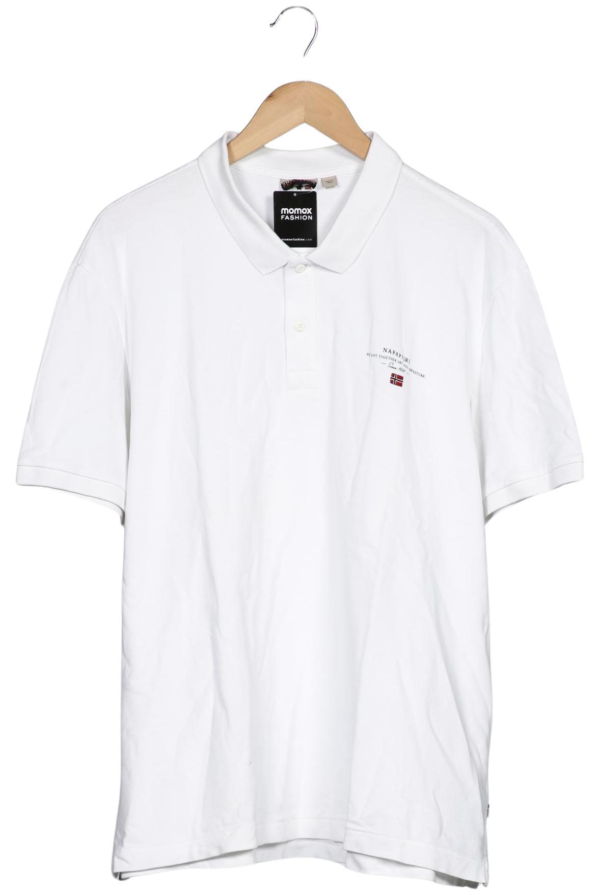 

Napapijri Herren Poloshirt, weiß, Gr. 58