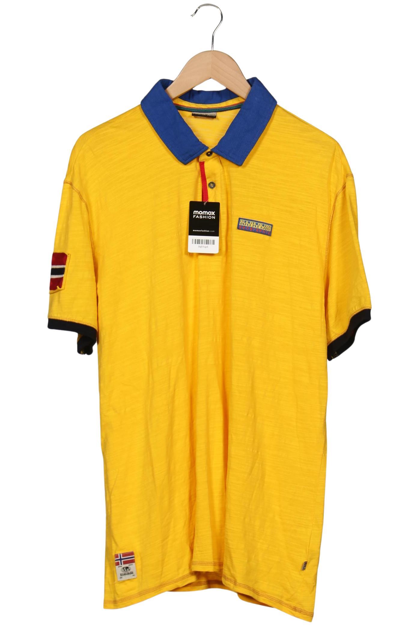 

Napapijri Herren Poloshirt, gelb, Gr. 58