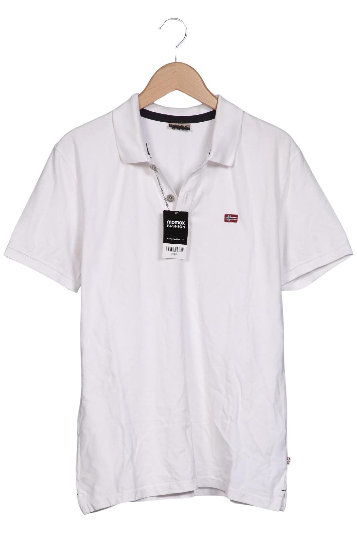 

Napapijri Herren Poloshirt, weiß, Gr. 52