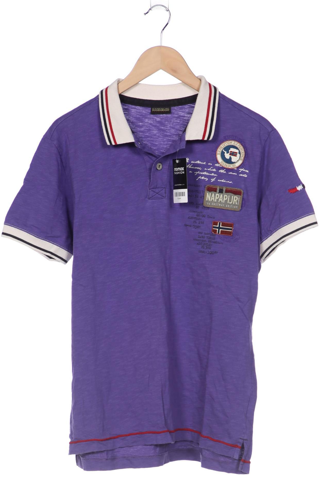 

Napapijri Herren Poloshirt, flieder