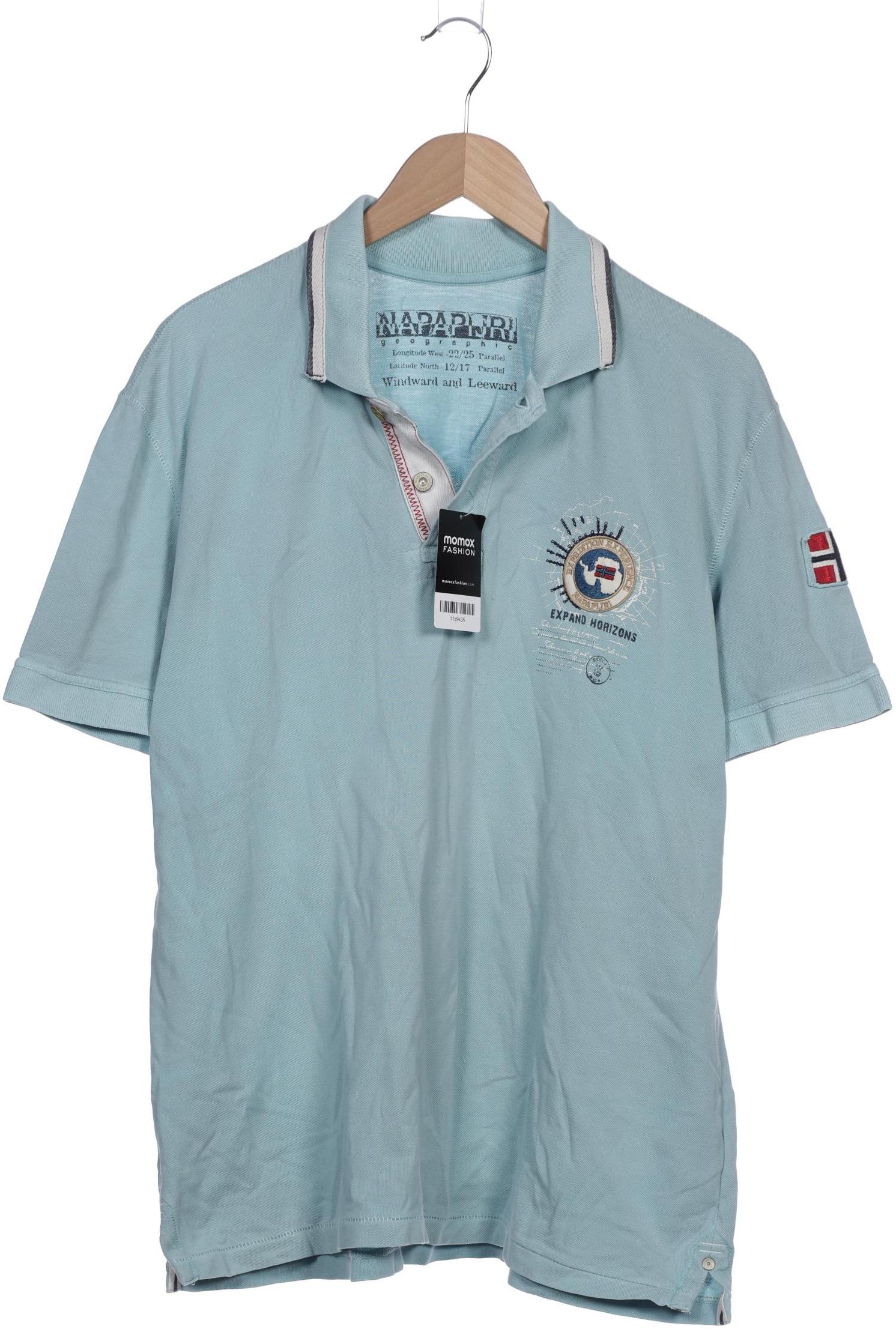 

Napapijri Herren Poloshirt, hellblau, Gr. 60