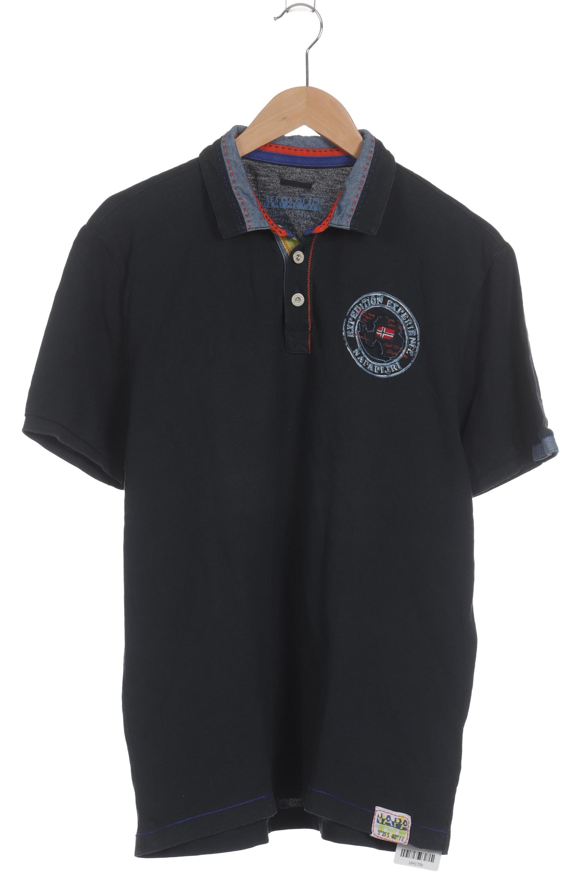 

Napapijri Herren Poloshirt, blau, Gr.