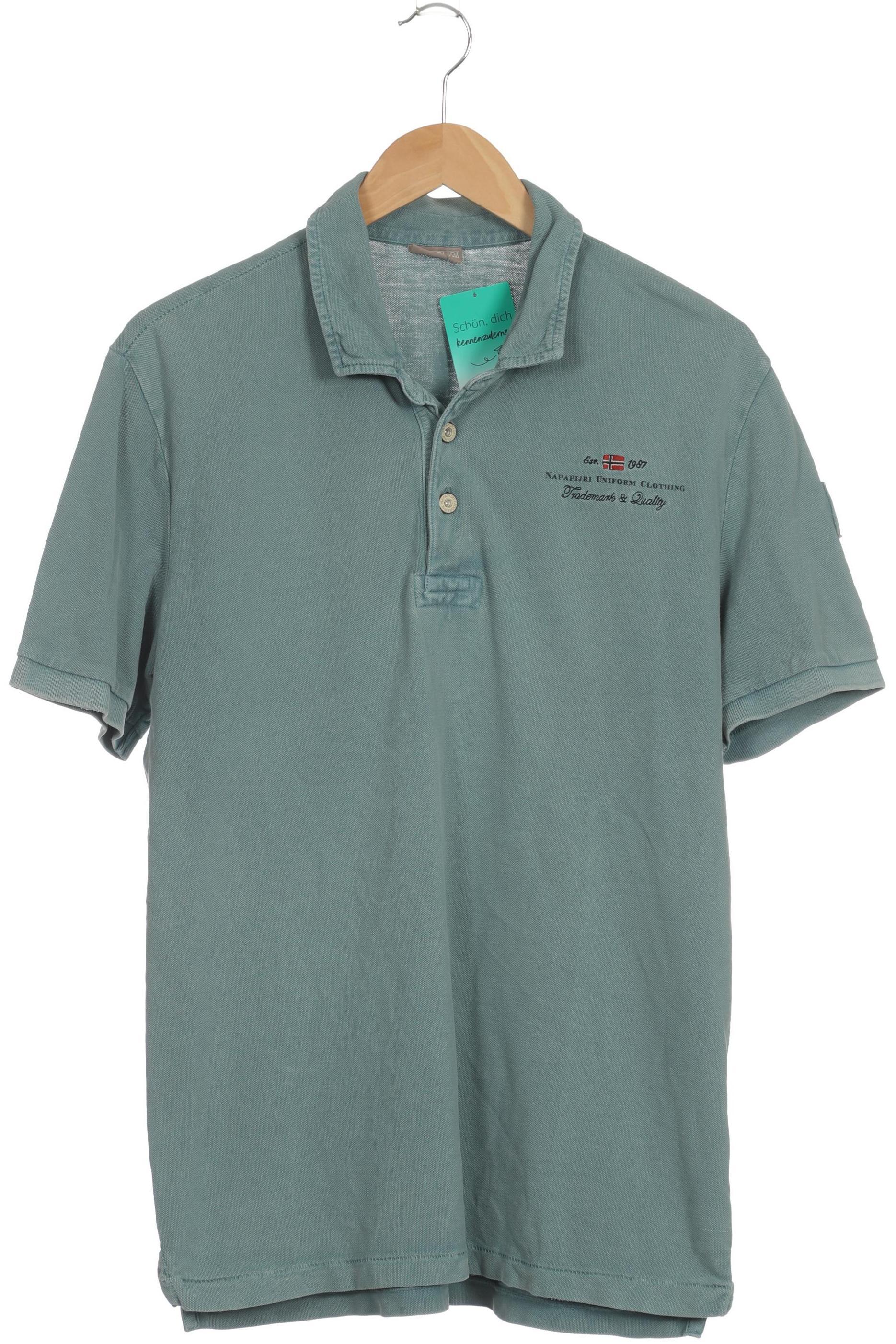

Napapijri Herren Poloshirt, türkis, Gr.