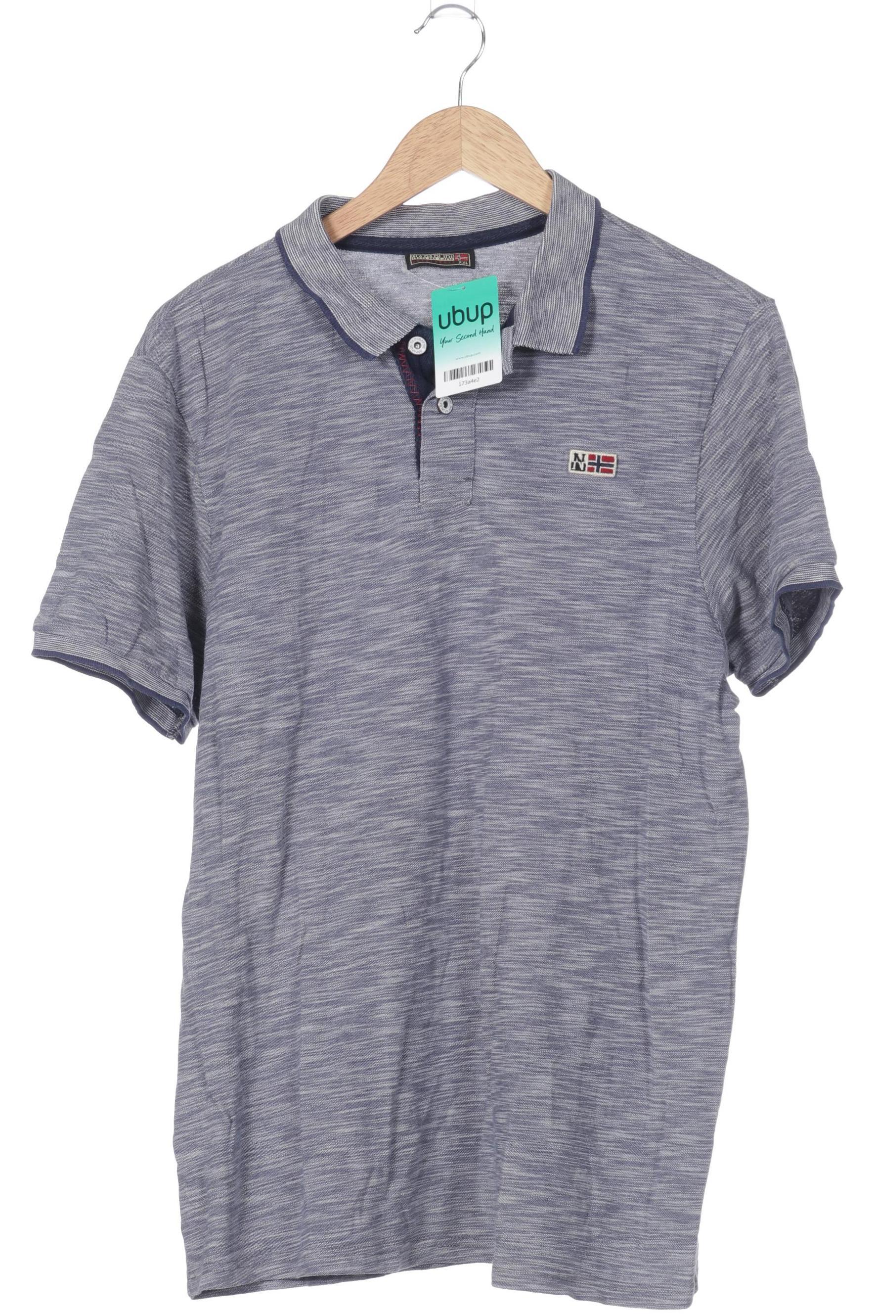 

Napapijri Herren Poloshirt, blau, Gr.