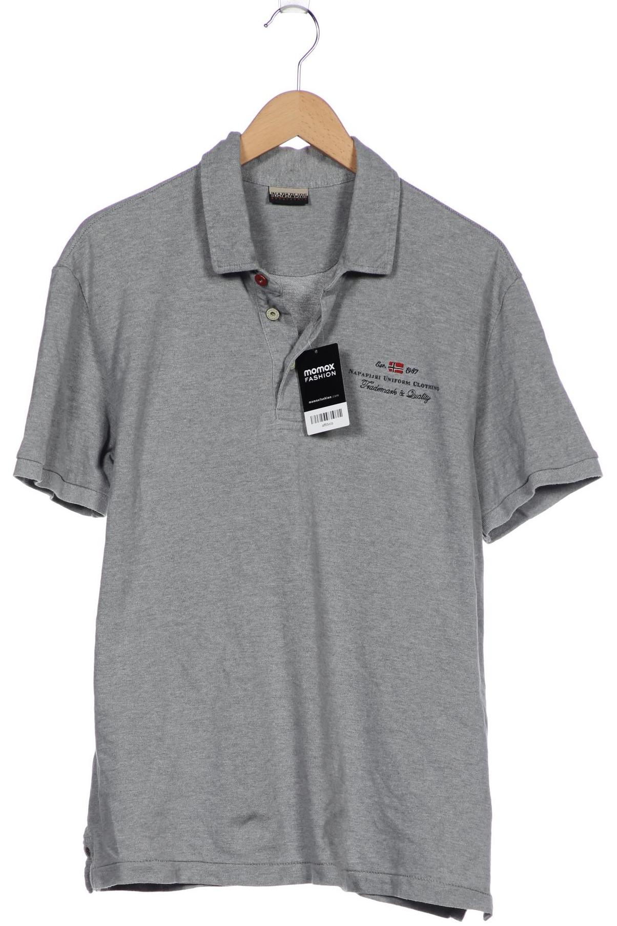 

Napapijri Herren Poloshirt, grau, Gr. 54