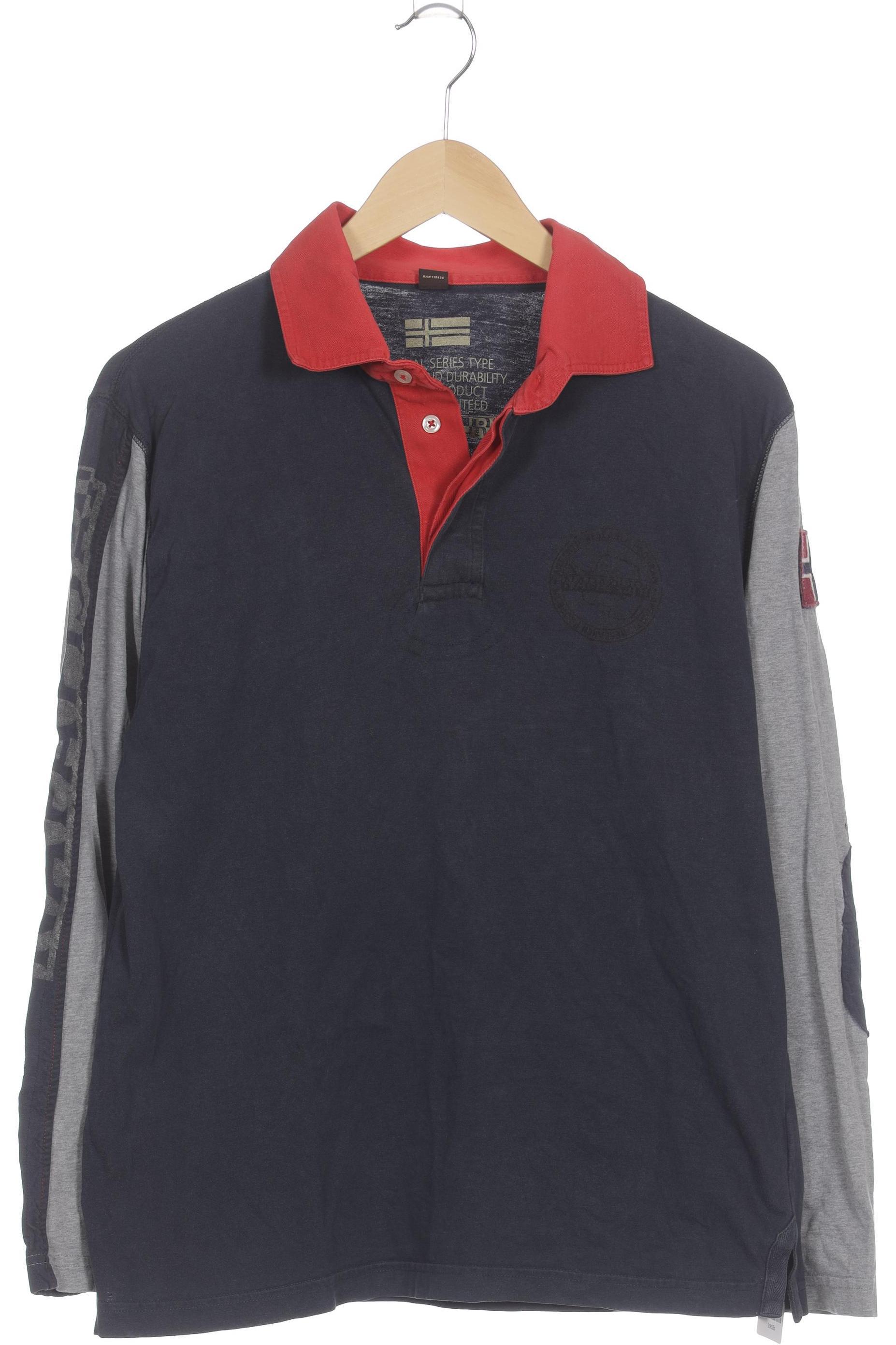 

Napapijri Herren Poloshirt, blau, Gr.