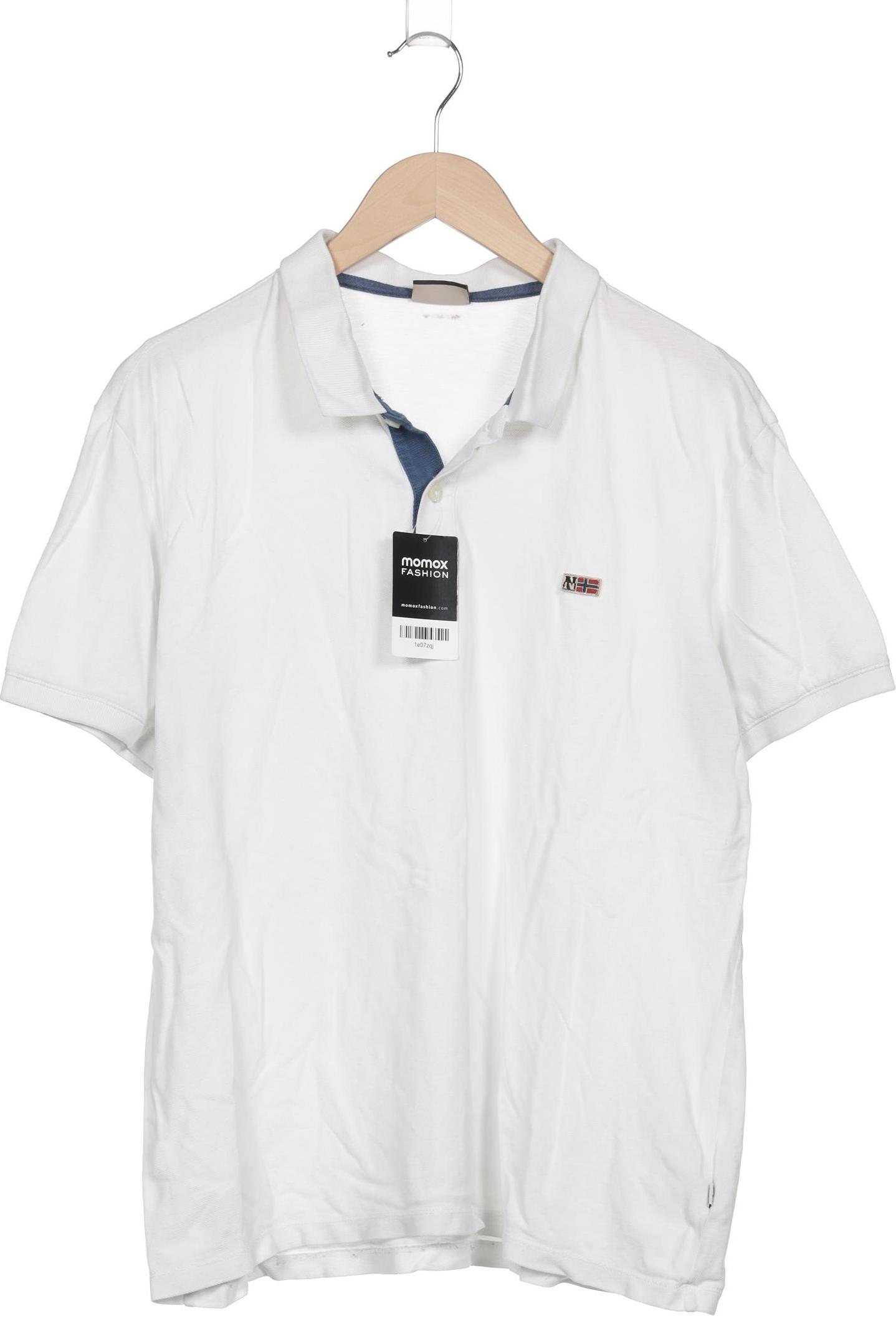 

Napapijri Herren Poloshirt, weiß, Gr. 56