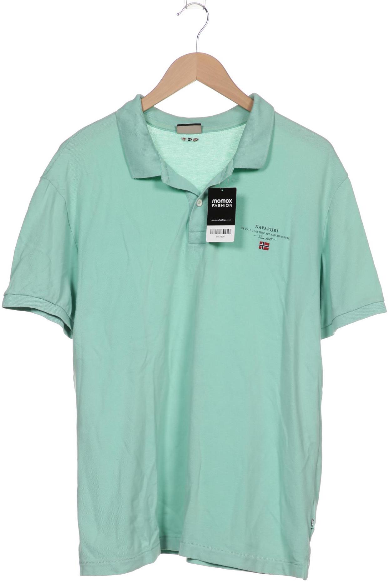 

Napapijri Herren Poloshirt, grün, Gr. 56