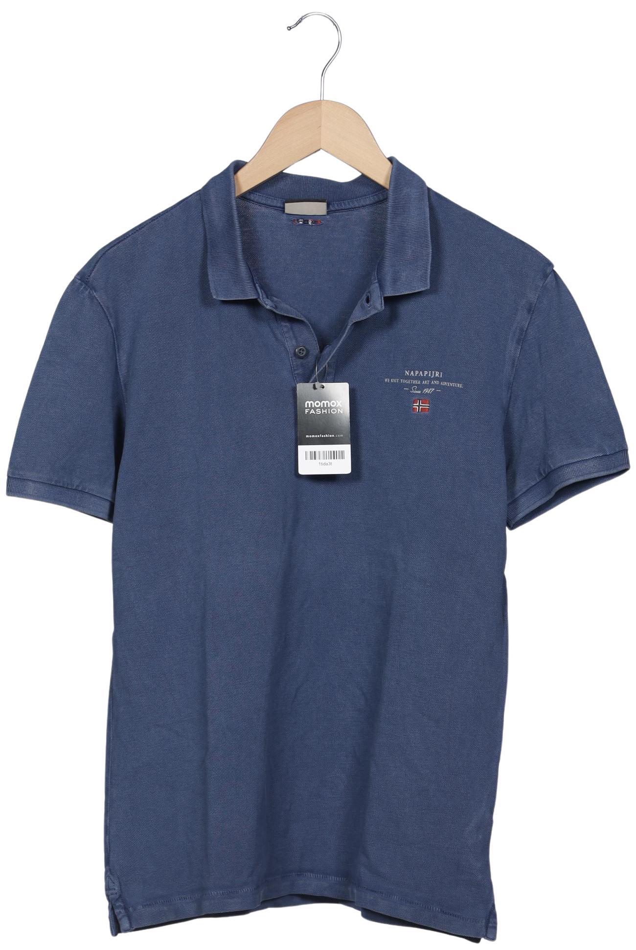 

Napapijri Herren Poloshirt, blau, Gr. 48