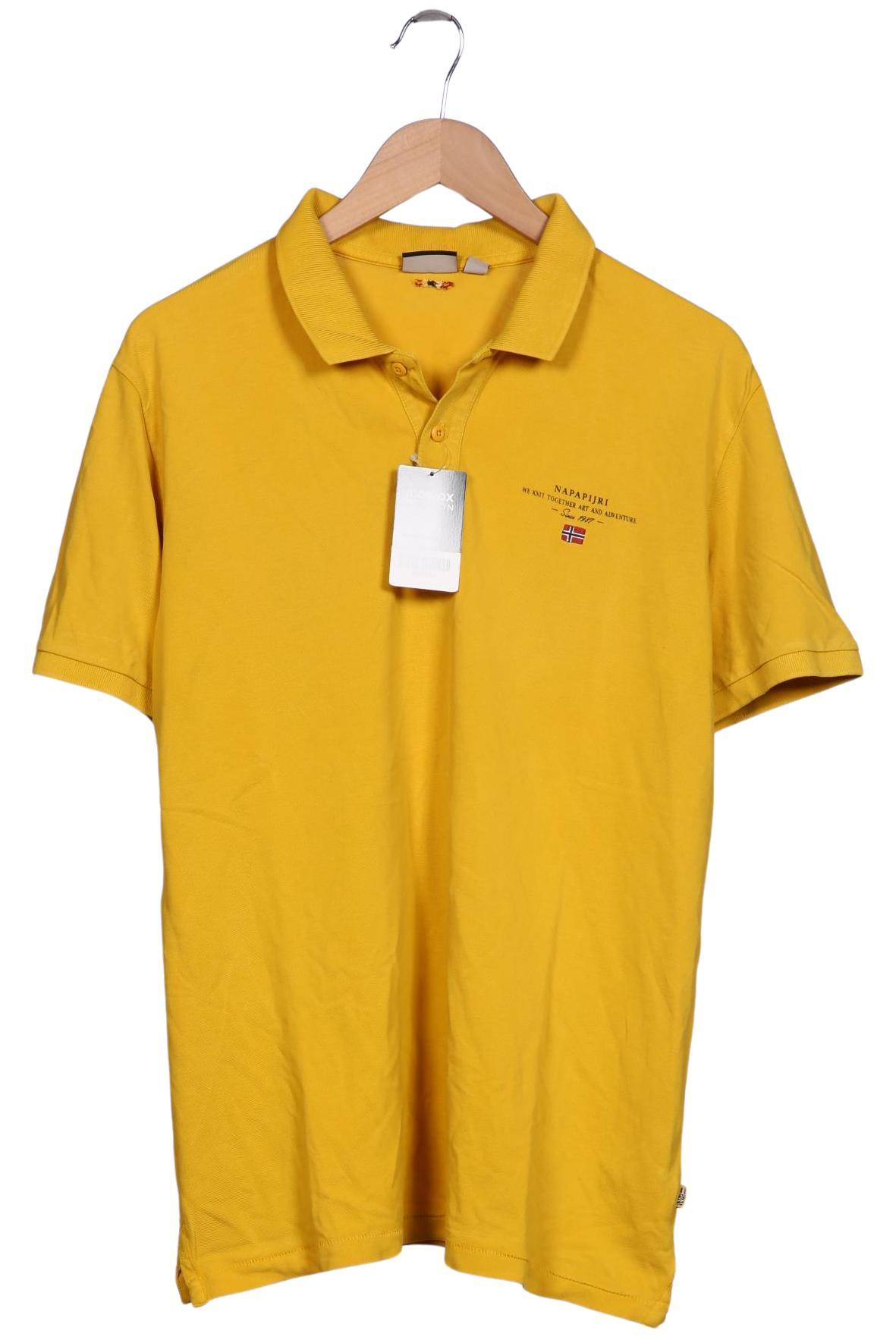 

Napapijri Herren Poloshirt, gelb, Gr. 54