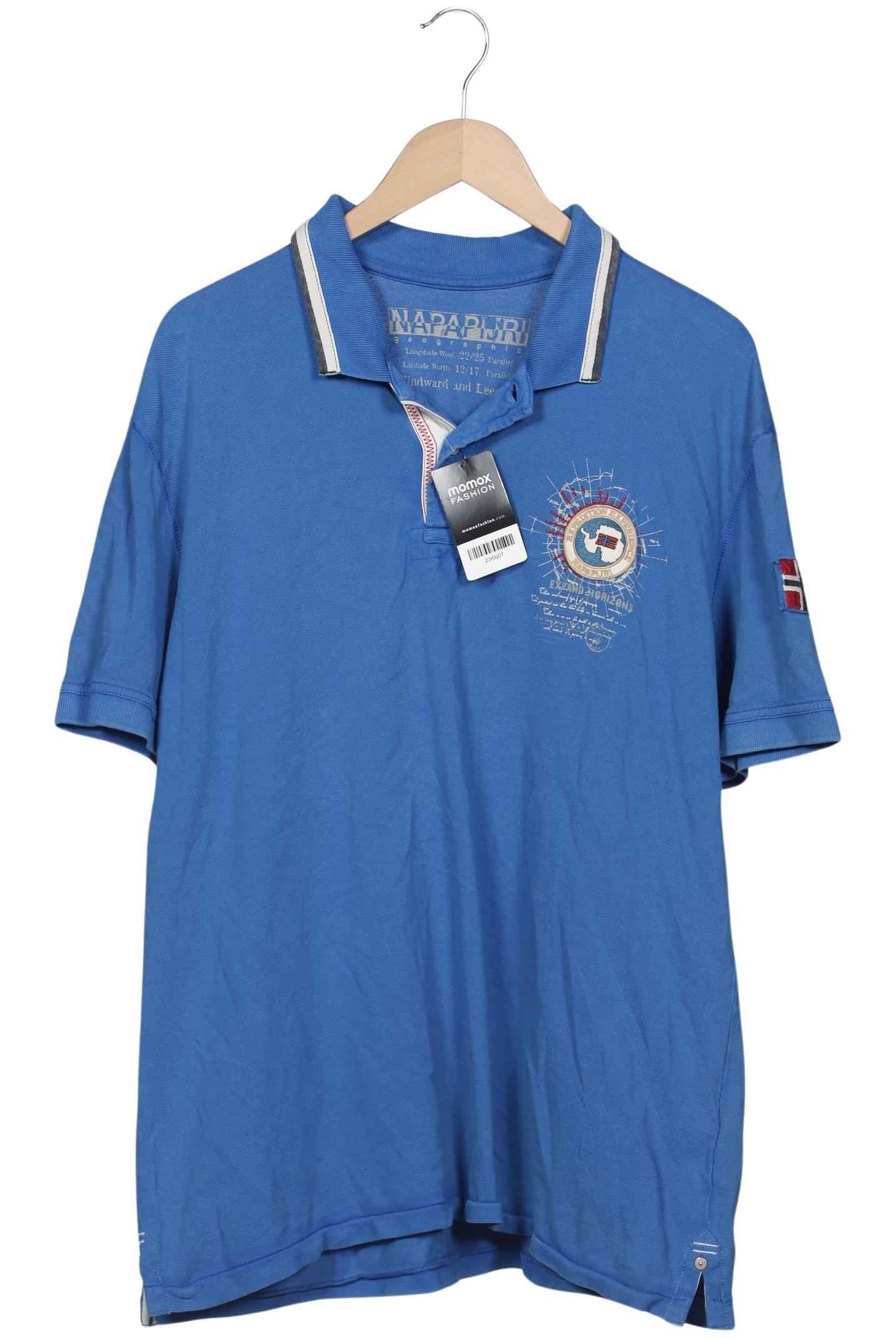 

Napapijri Herren Poloshirt, blau, Gr. 58