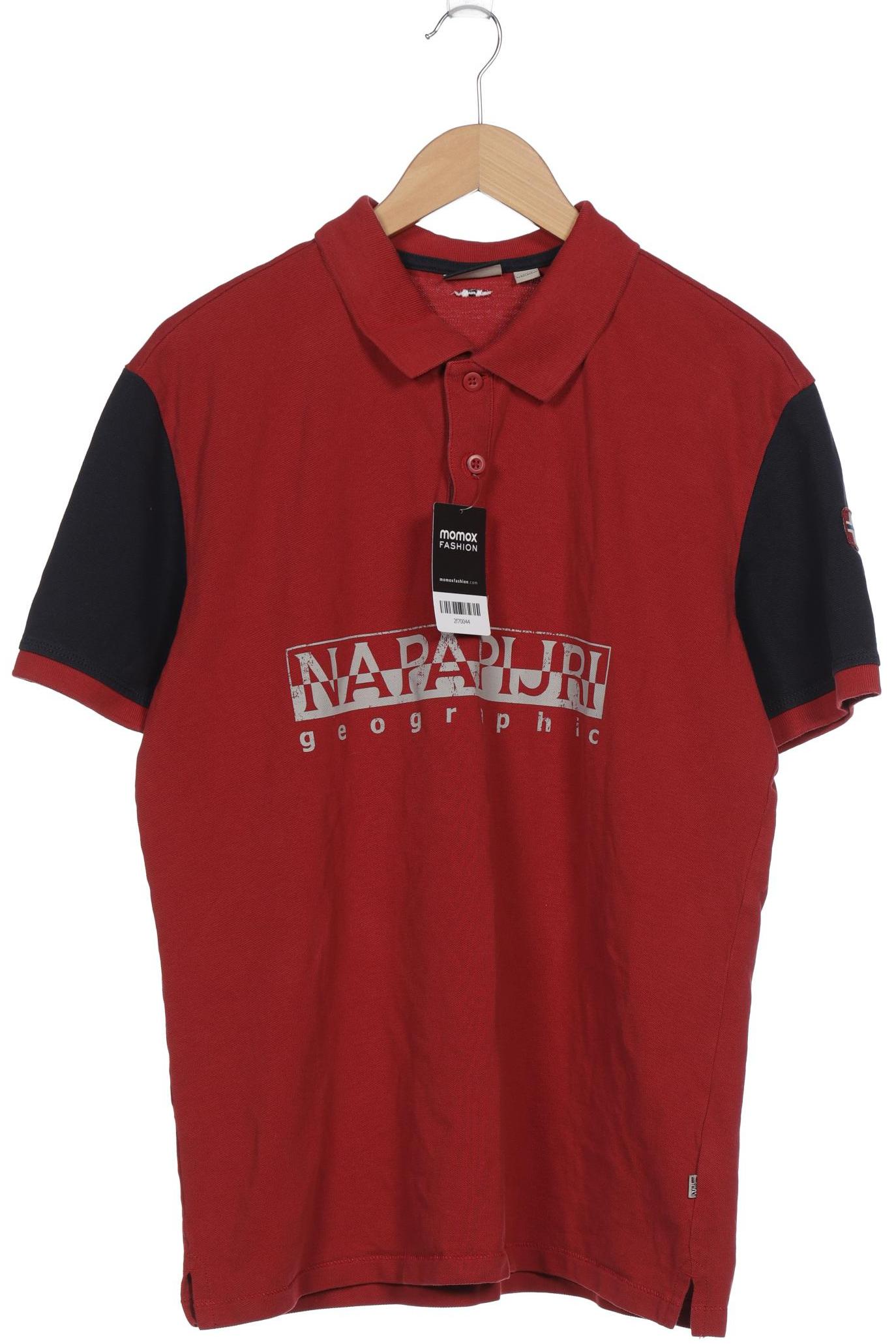 

Napapijri Herren Poloshirt, rot, Gr. 54