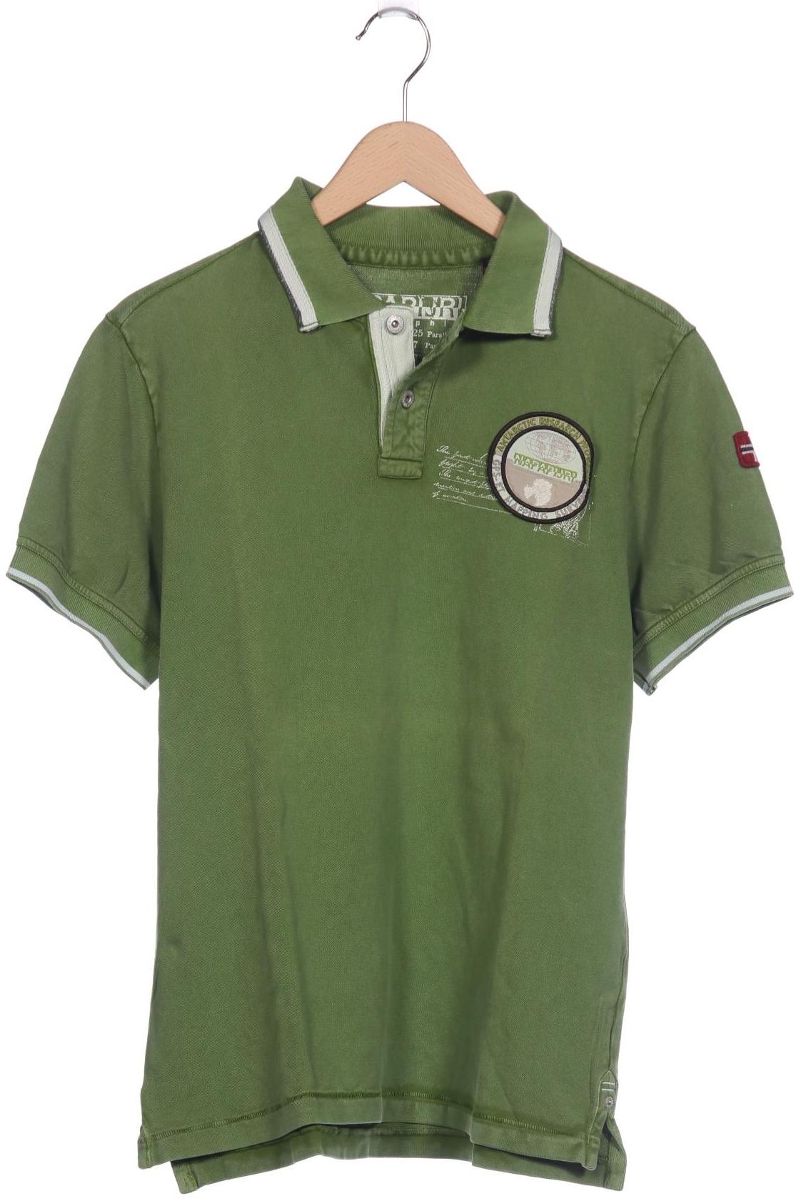 

Napapijri Herren Poloshirt, grün, Gr. 52