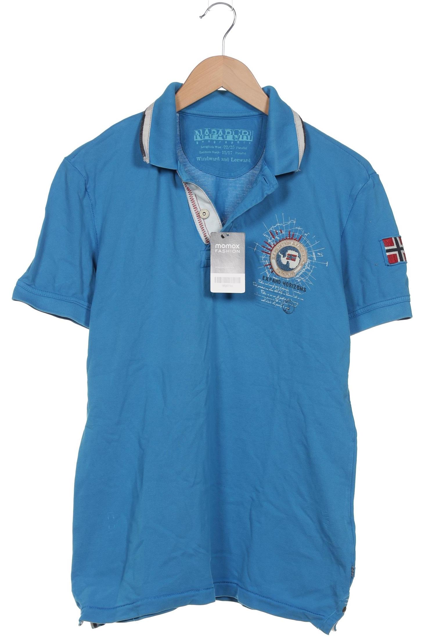 

Napapijri Herren Poloshirt, blau, Gr. 52