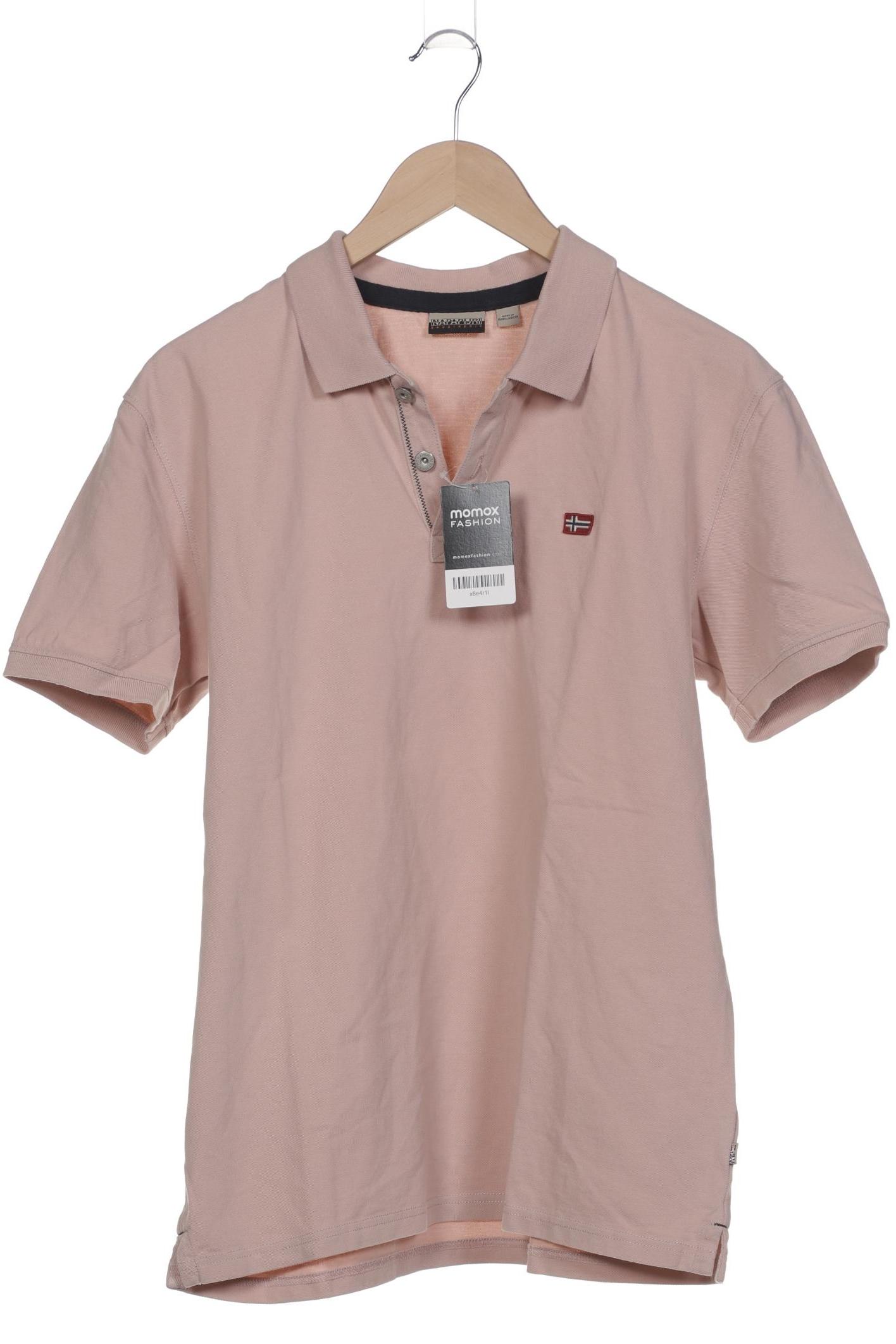 

Napapijri Herren Poloshirt, pink, Gr. 54