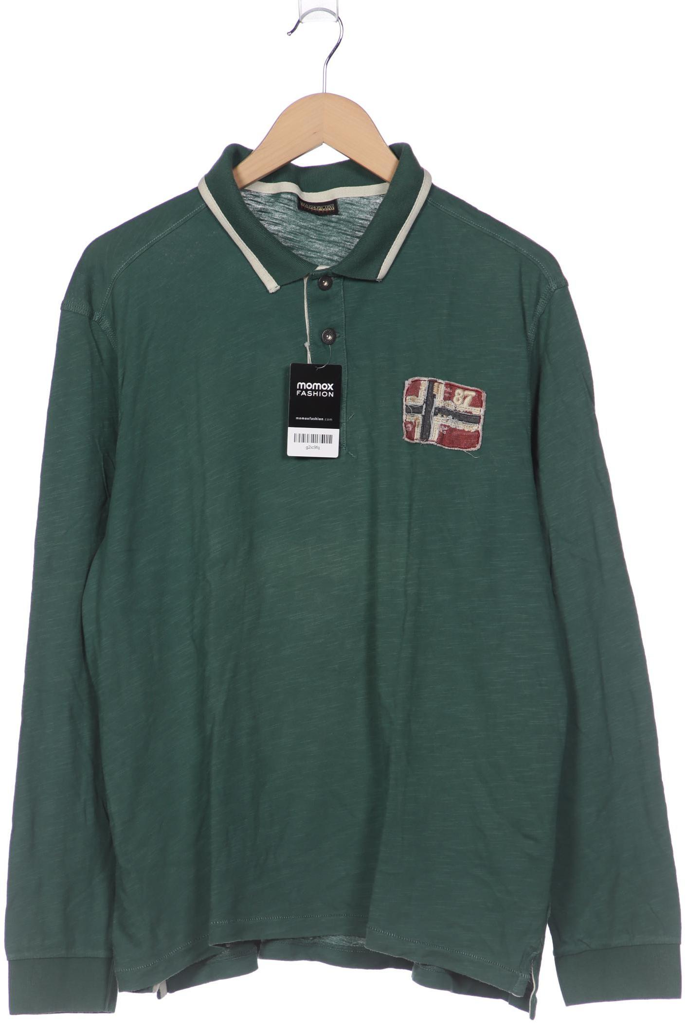 

Napapijri Herren Poloshirt, grün, Gr. 56