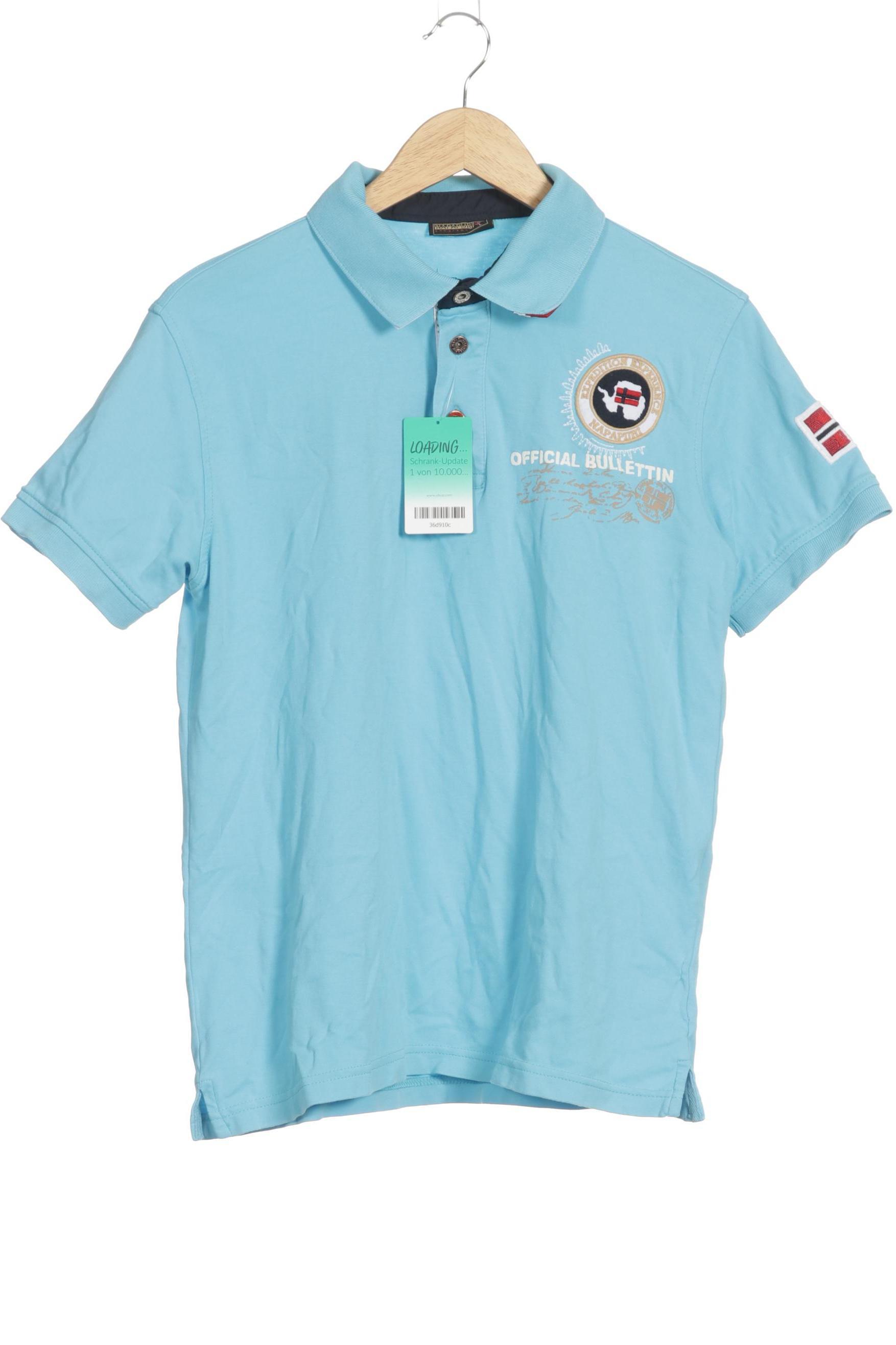 

Napapijri Herren Poloshirt, blau, Gr.