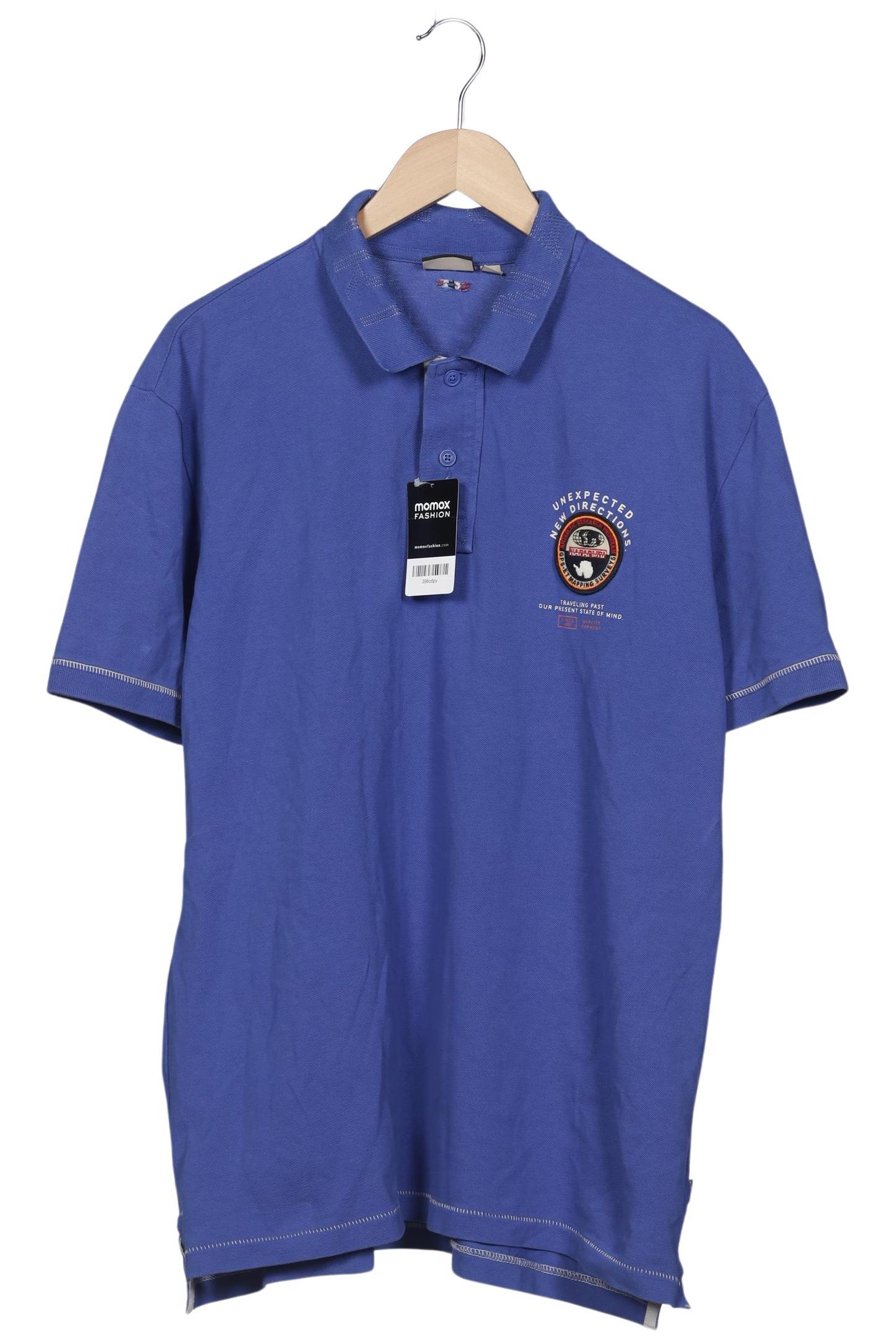 

Napapijri Herren Poloshirt, blau, Gr. 56