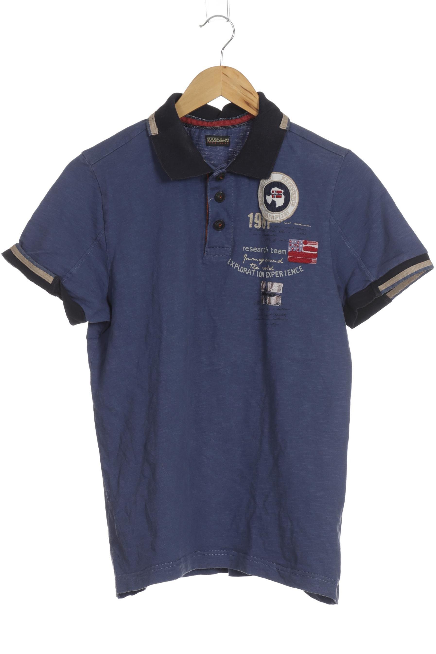 

Napapijri Herren Poloshirt, lila, Gr.