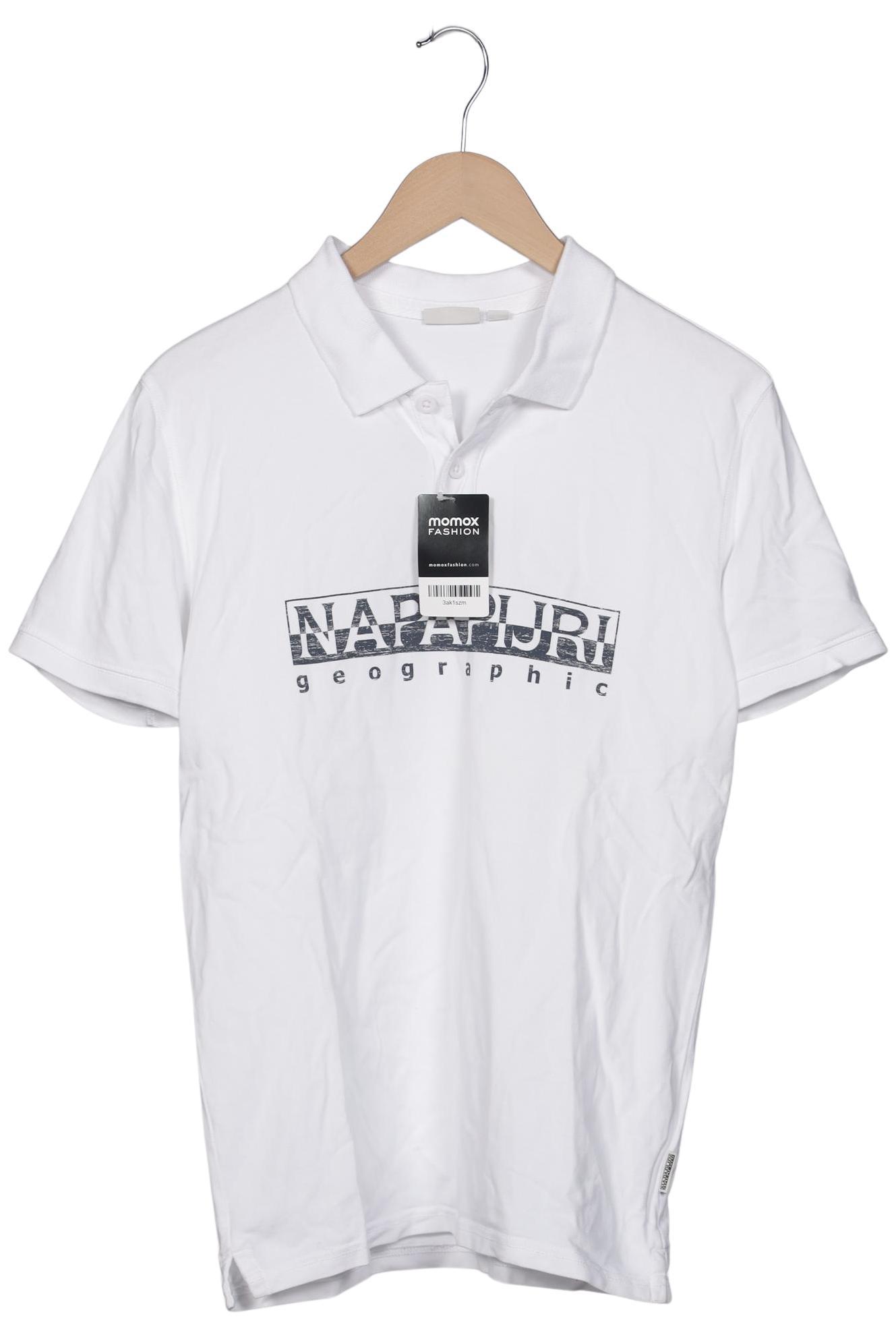 

Napapijri Herren Poloshirt, weiß, Gr. 52