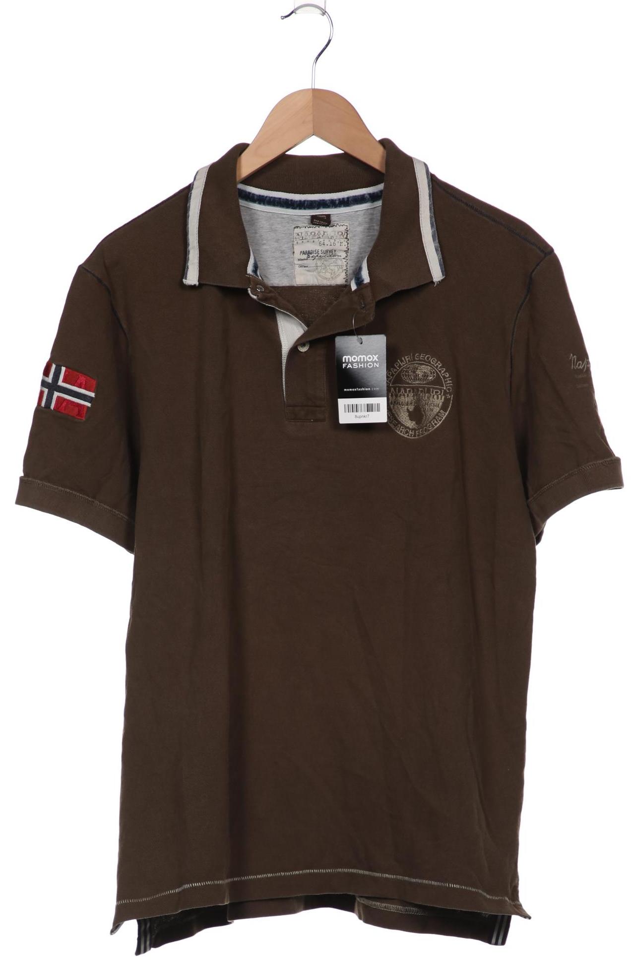 

Napapijri Herren Poloshirt, braun