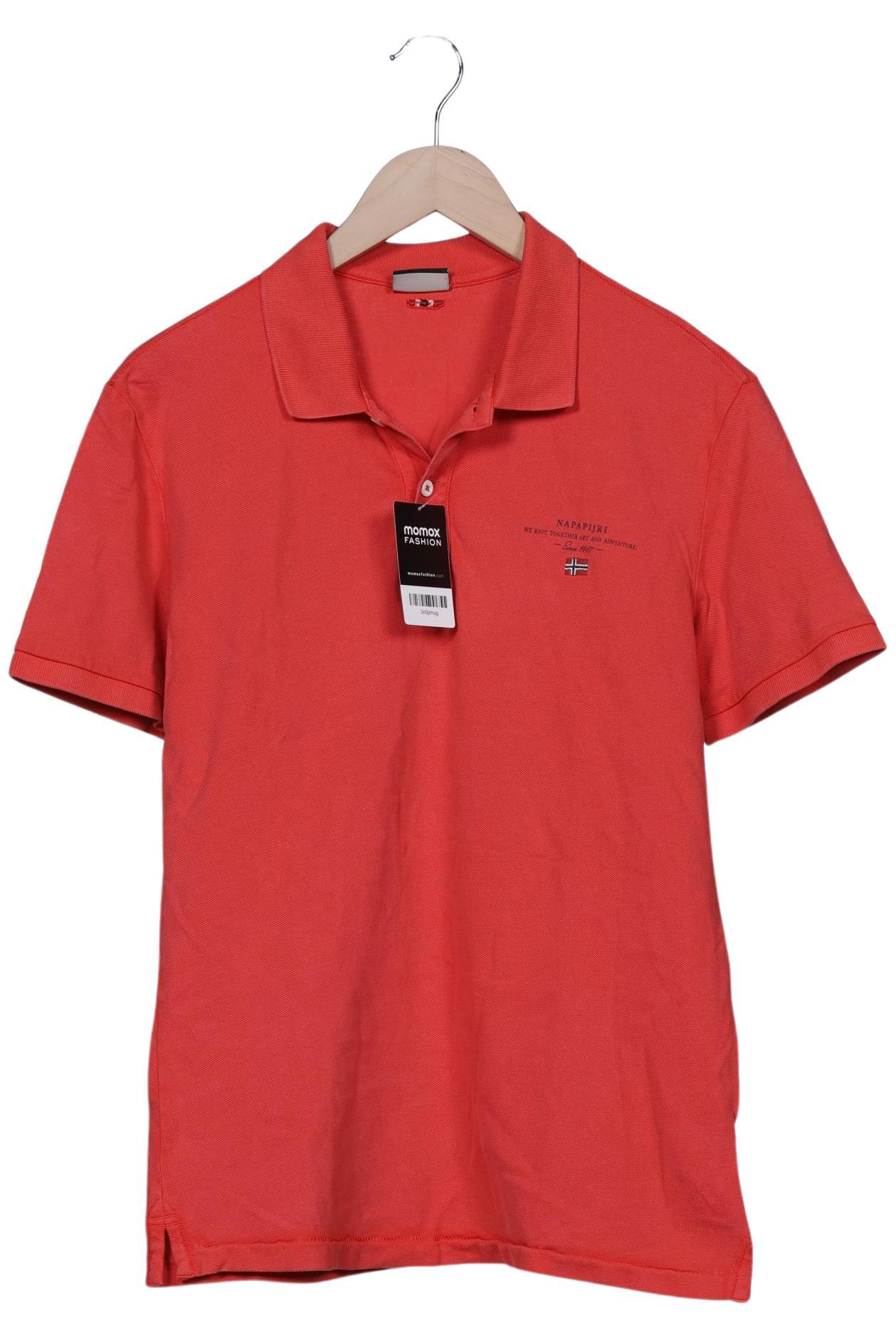 

Napapijri Herren Poloshirt, orange, Gr. 48
