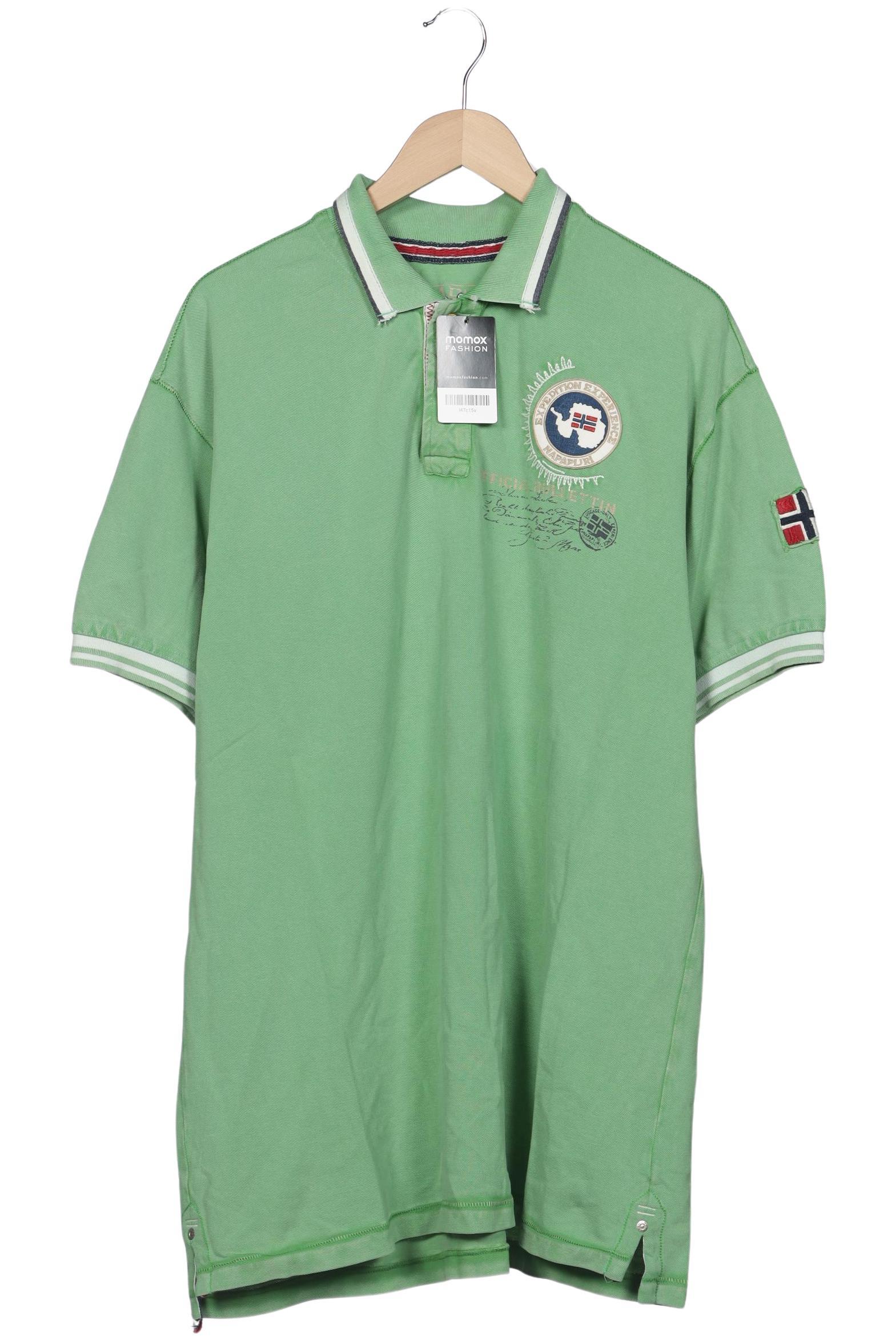 

Napapijri Herren Poloshirt, grün, Gr. 58