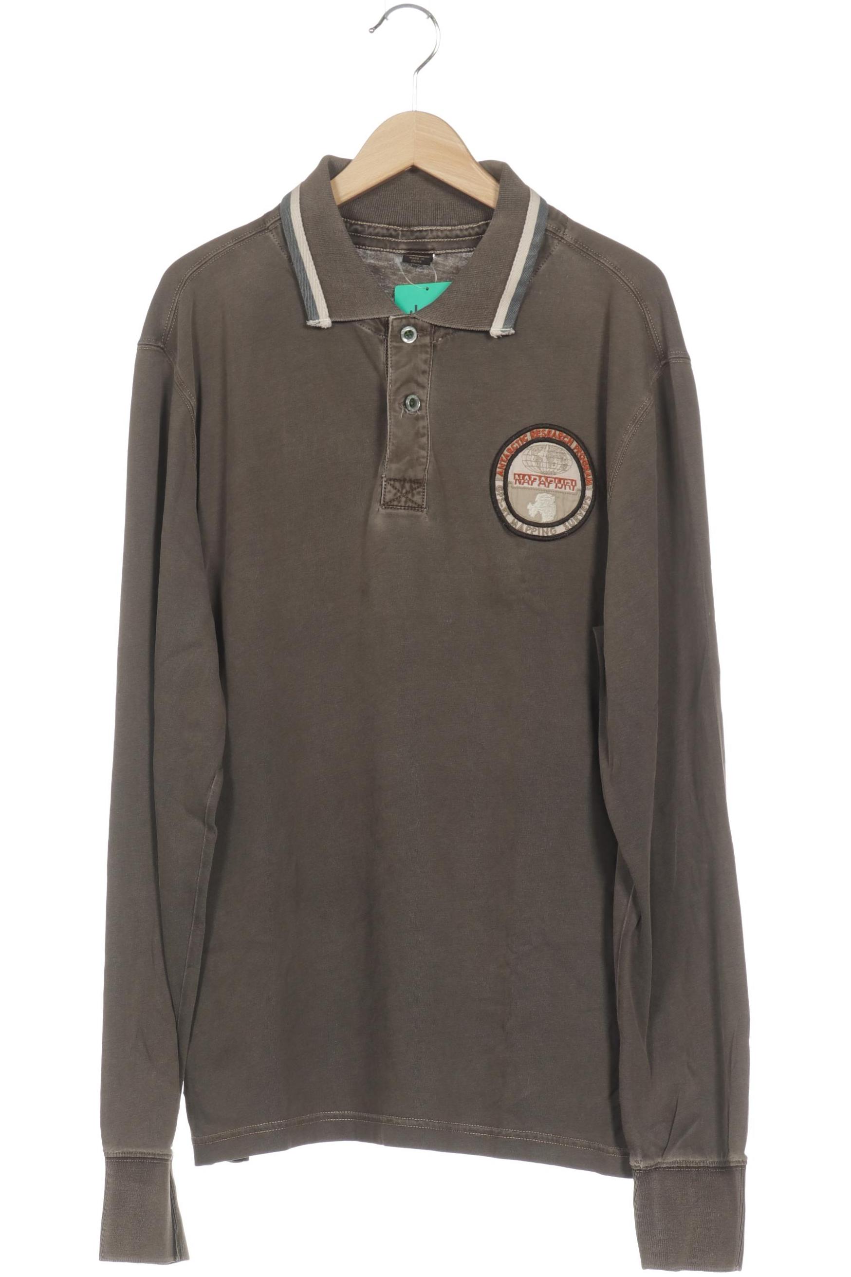 

Napapijri Herren Poloshirt, braun, Gr.