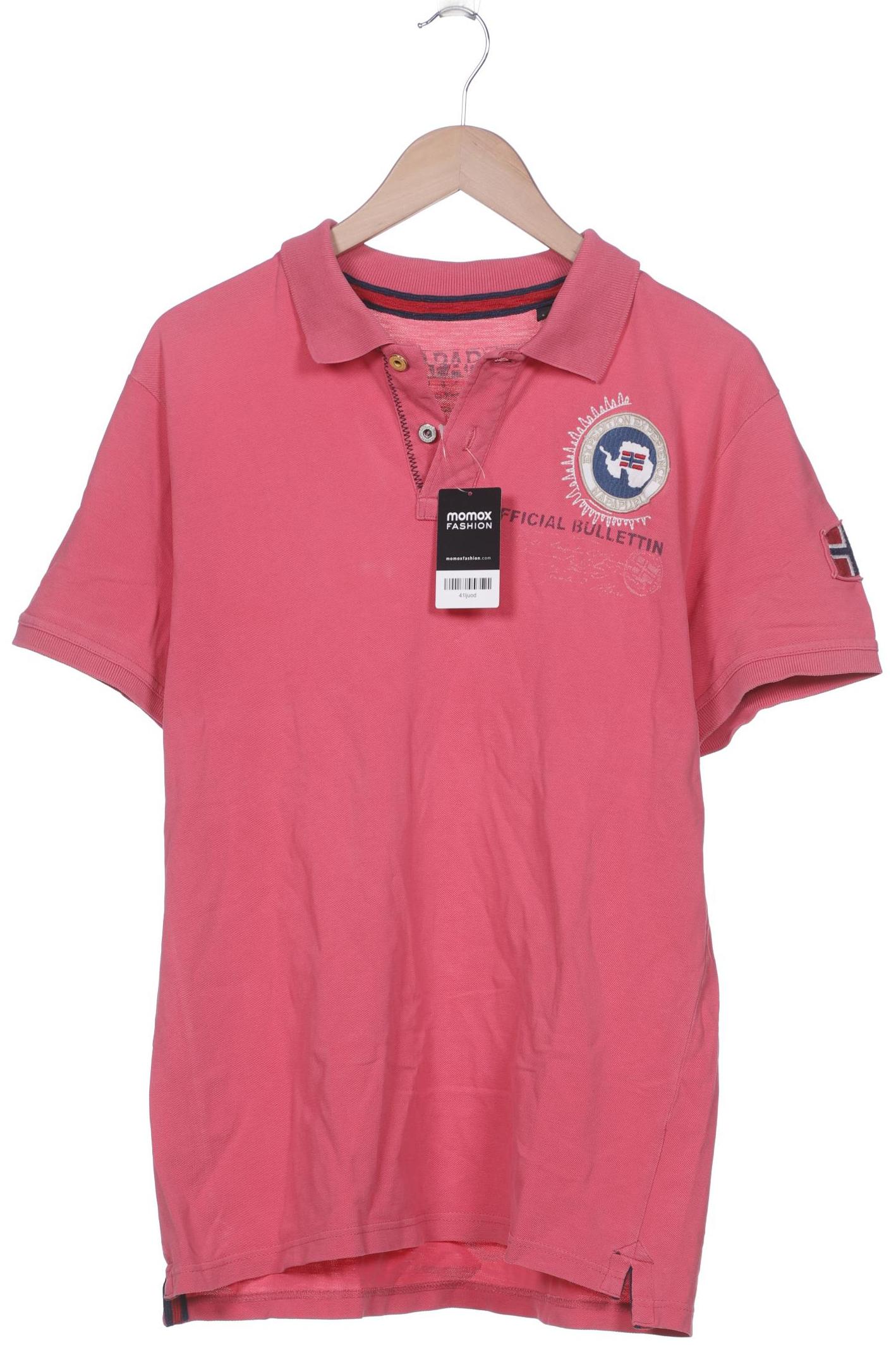 

Napapijri Herren Poloshirt, pink