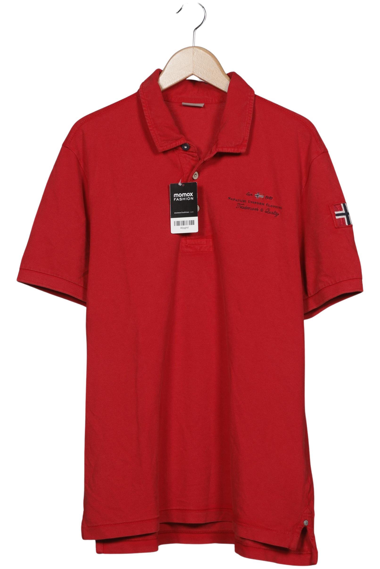 

Napapijri Herren Poloshirt, rot, Gr. 54