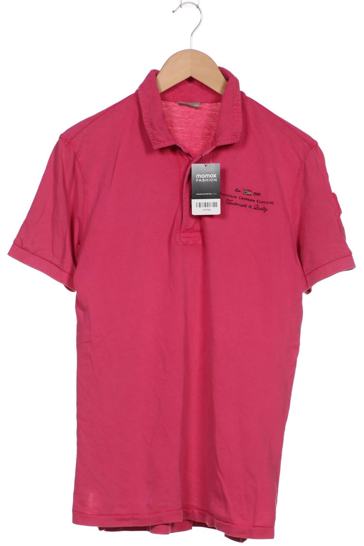 

Napapijri Herren Poloshirt, pink, Gr. 48
