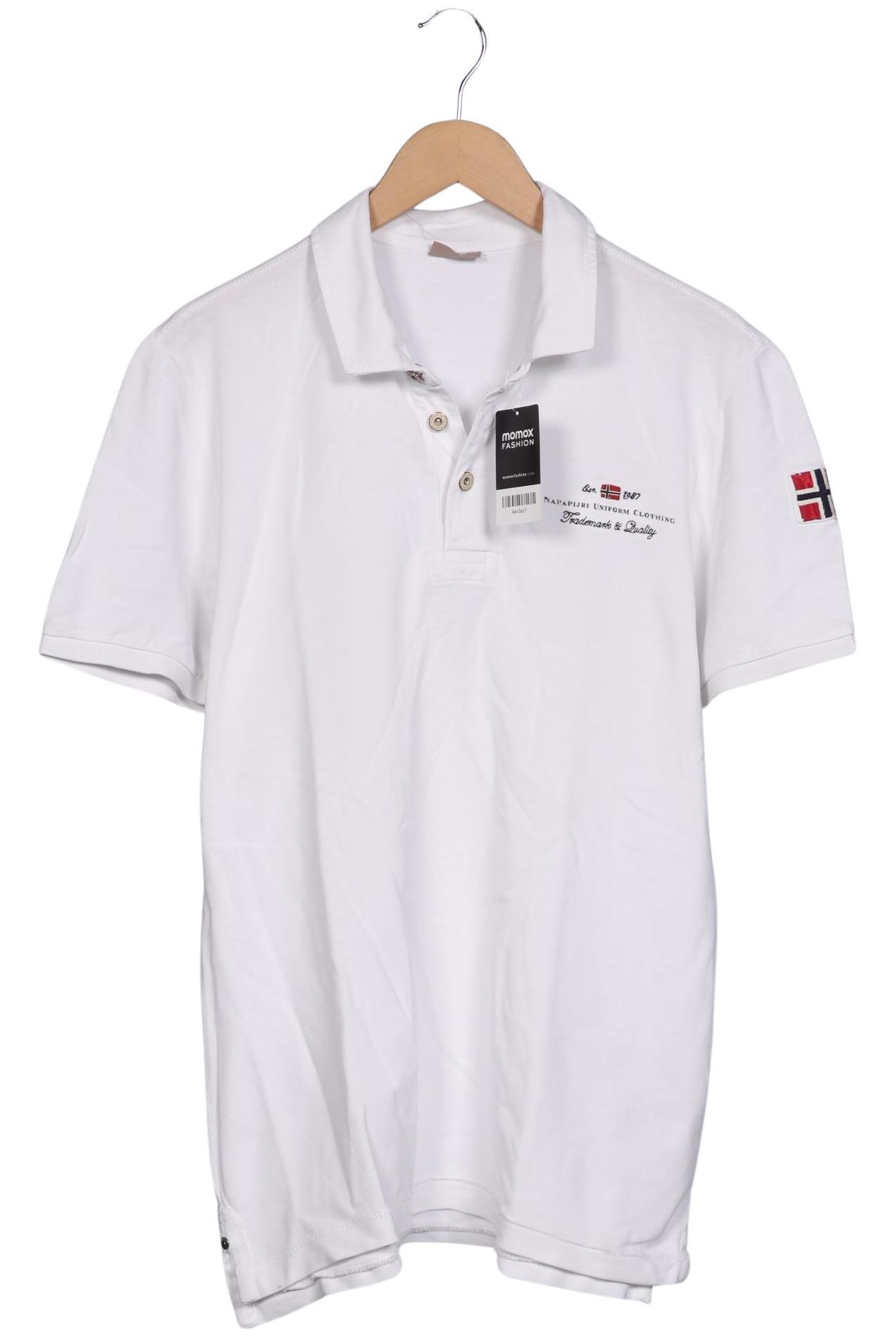 

Napapijri Herren Poloshirt, weiß, Gr. 52