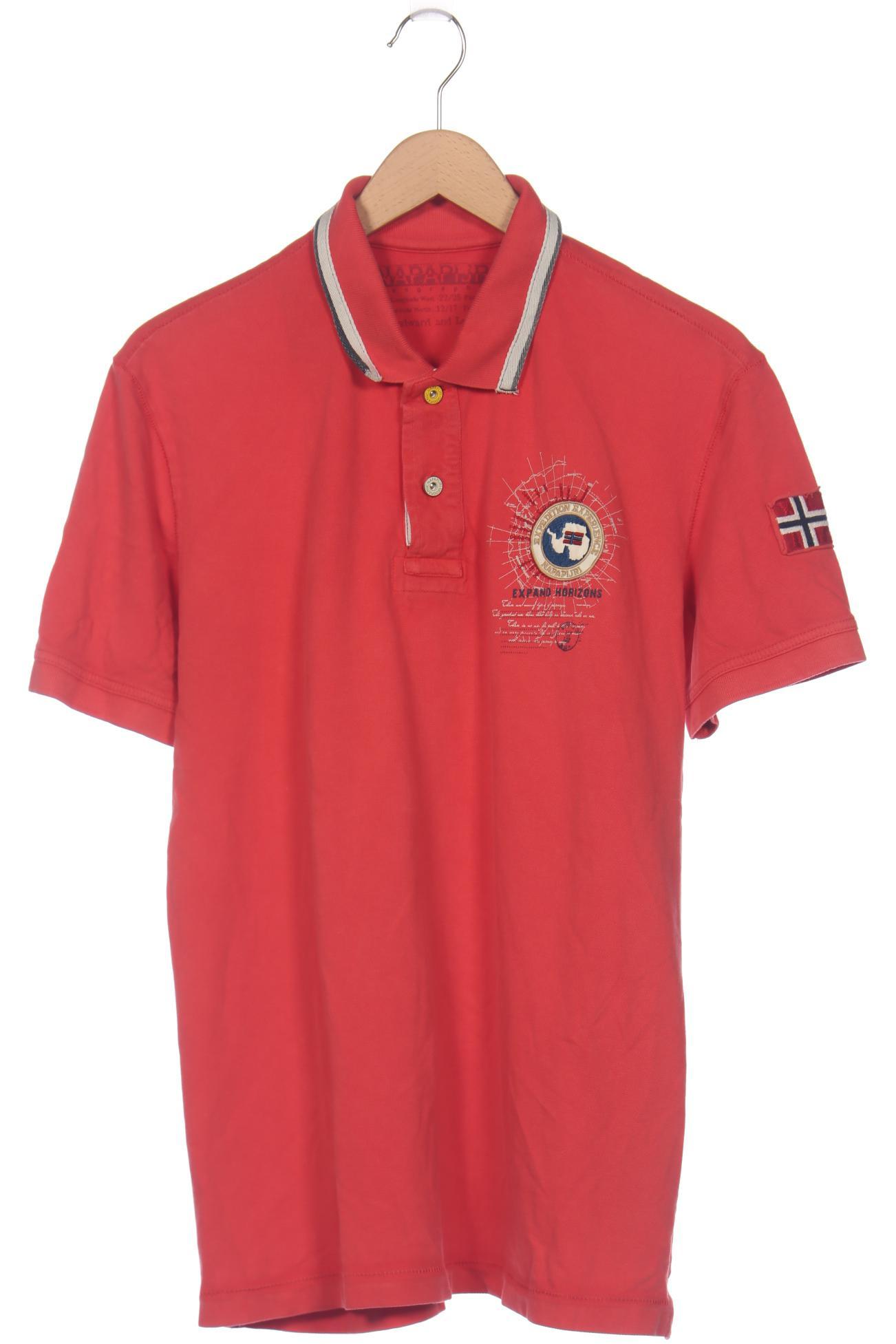 

Napapijri Herren Poloshirt, pink, Gr. 54