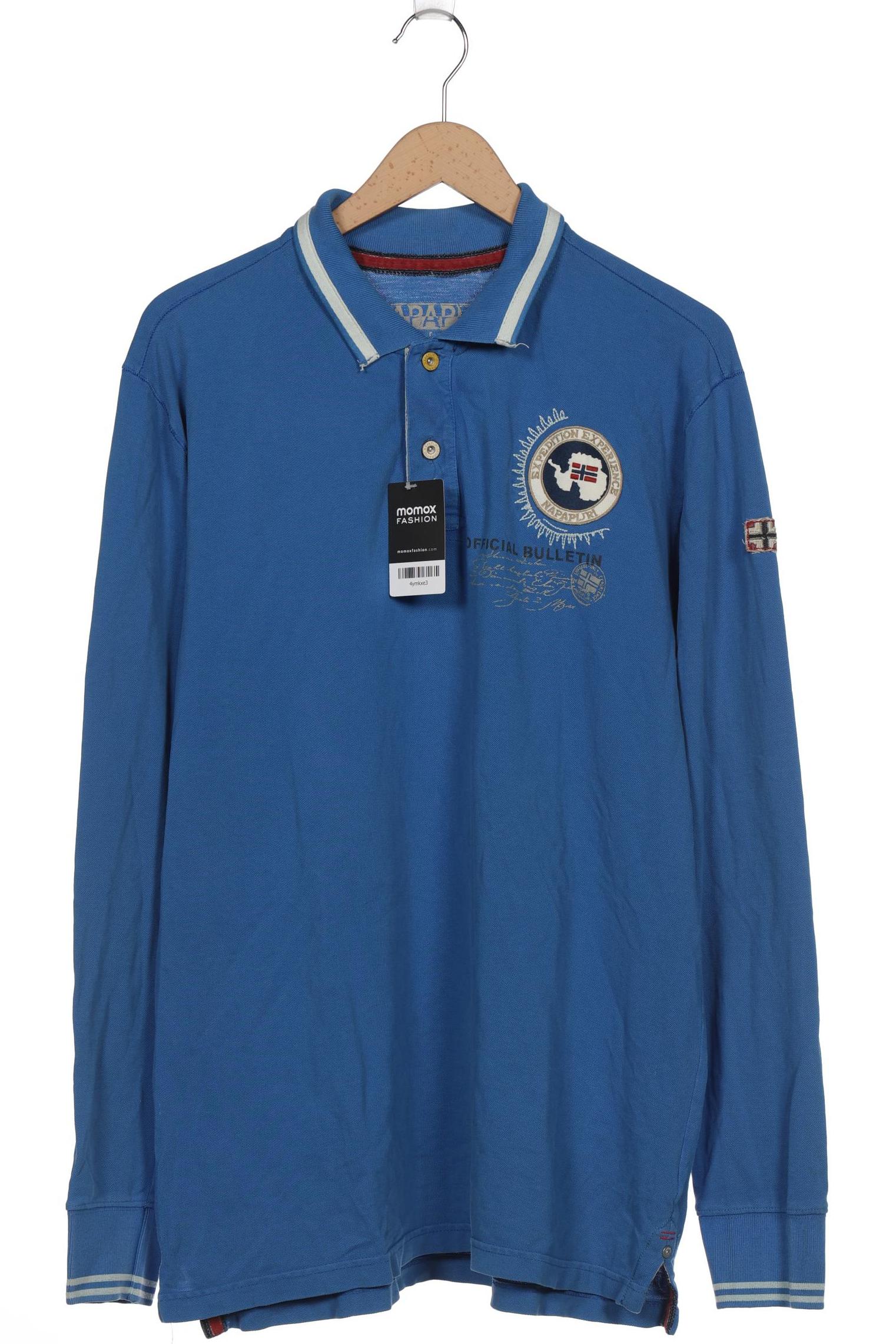 

Napapijri Herren Poloshirt, blau, Gr. 56