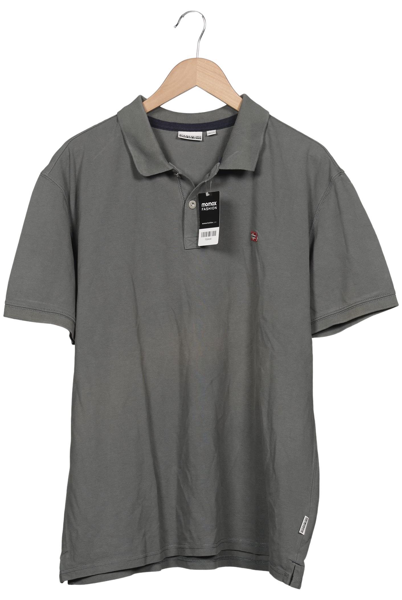 

Napapijri Herren Poloshirt, grau, Gr. 58