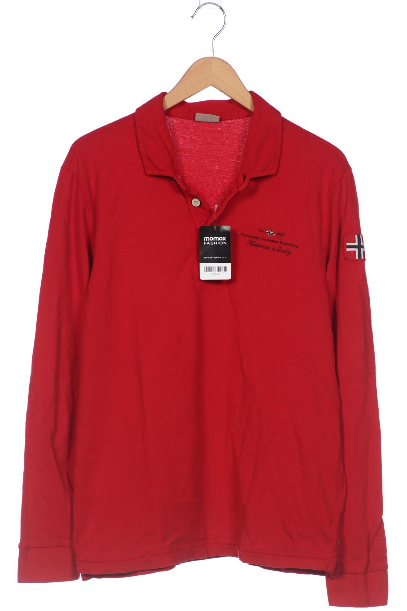 

Napapijri Herren Poloshirt, rot, Gr. 52