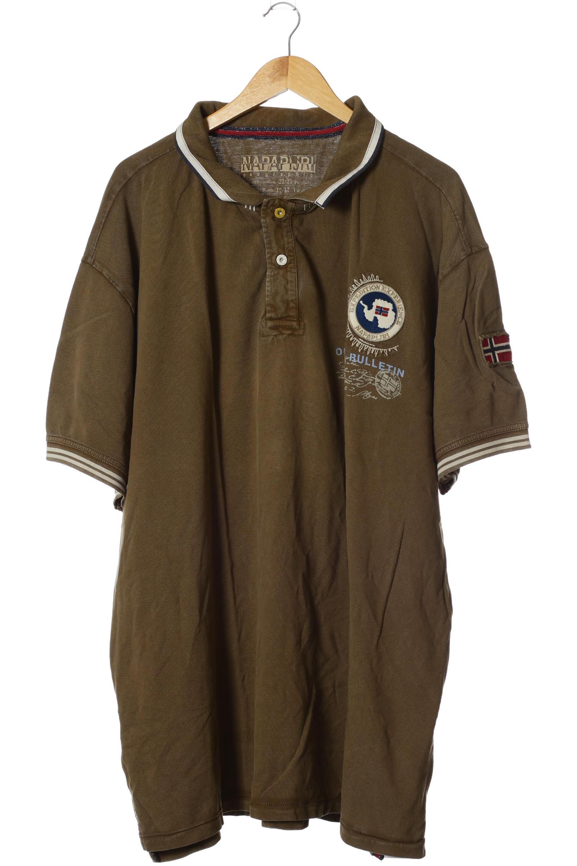 

Napapijri Herren Poloshirt, braun, Gr.