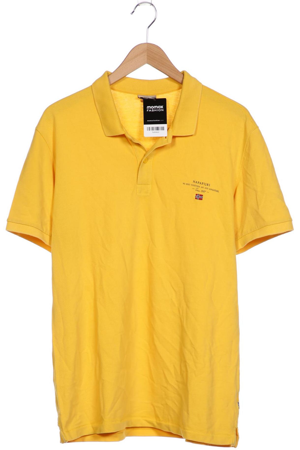 

Napapijri Herren Poloshirt, gelb, Gr. 54