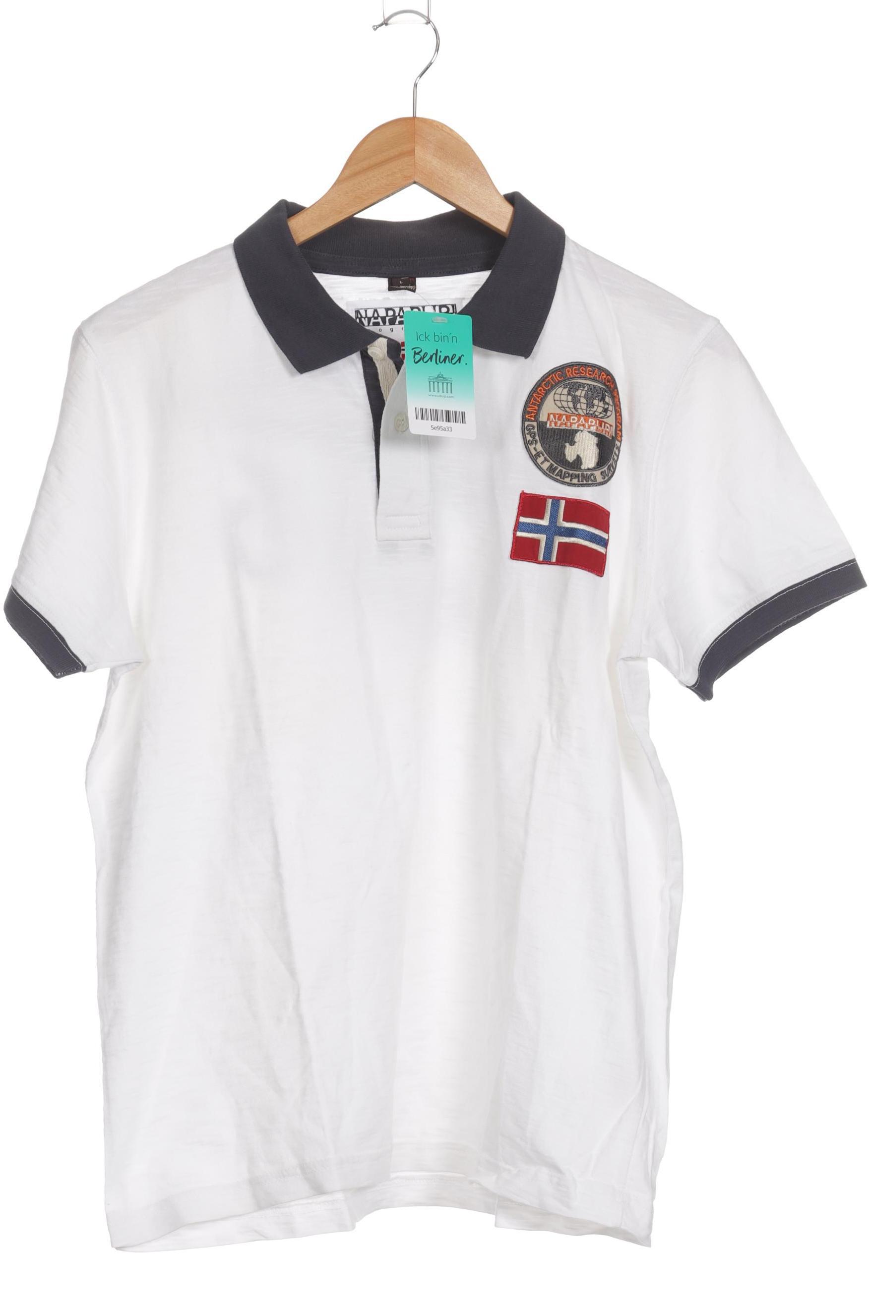 

Napapijri Herren Poloshirt, weiß, Gr.