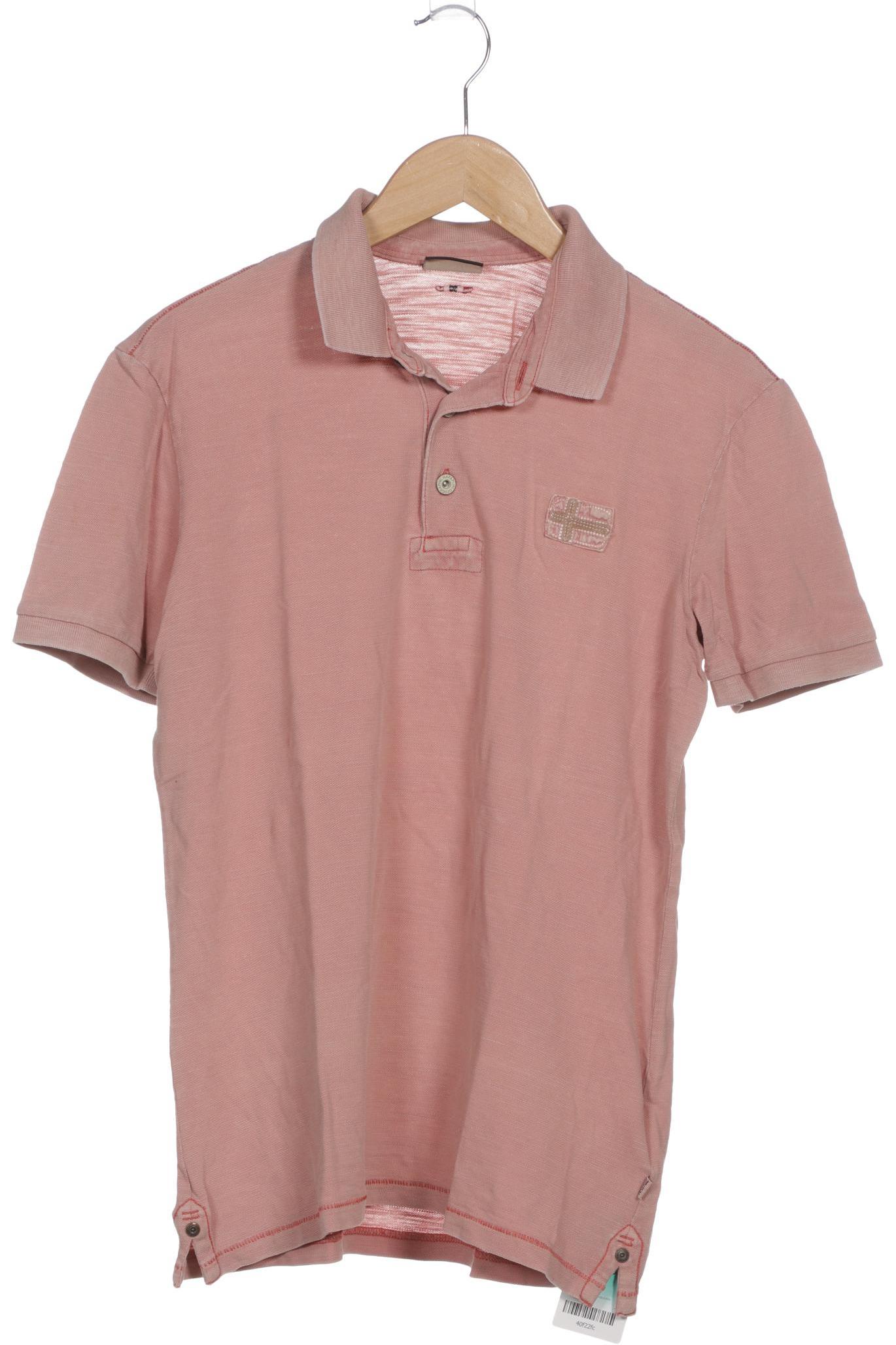 

Napapijri Herren Poloshirt, pink, Gr.