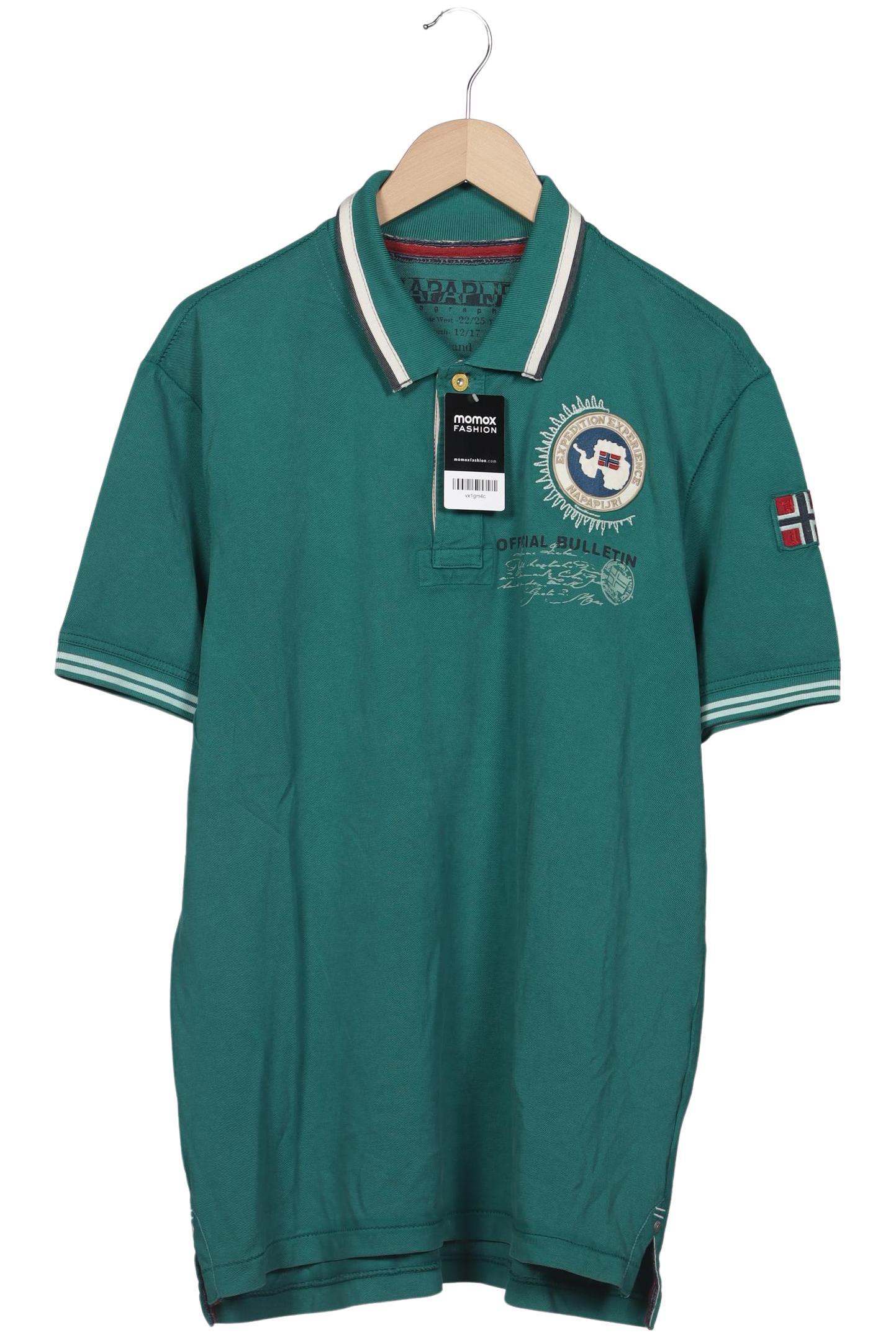 Thumbnail - Napapijri Herren Poloshirt, grün, Gr. 58